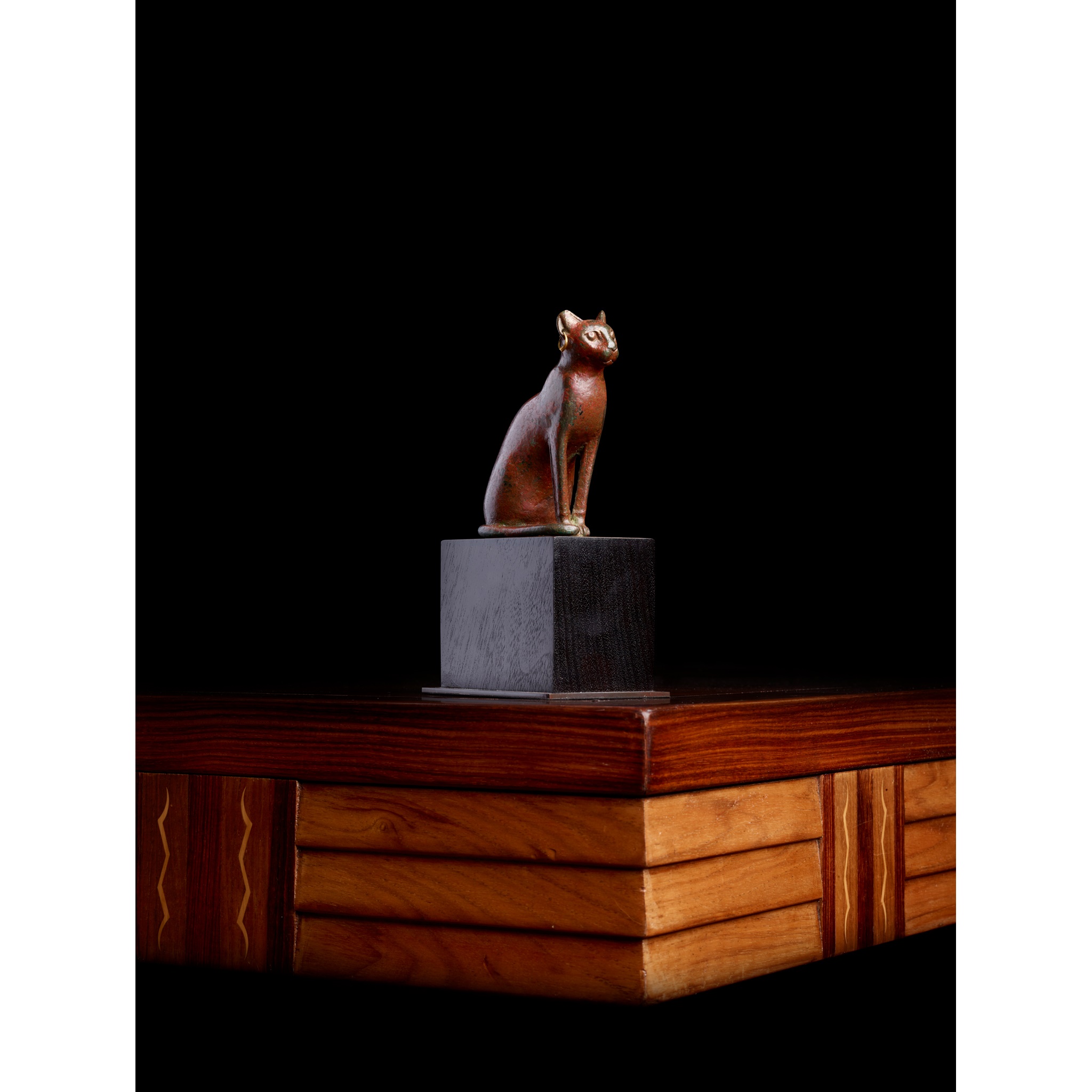 ANCIENT EGYPTIAN BRONZE CAT