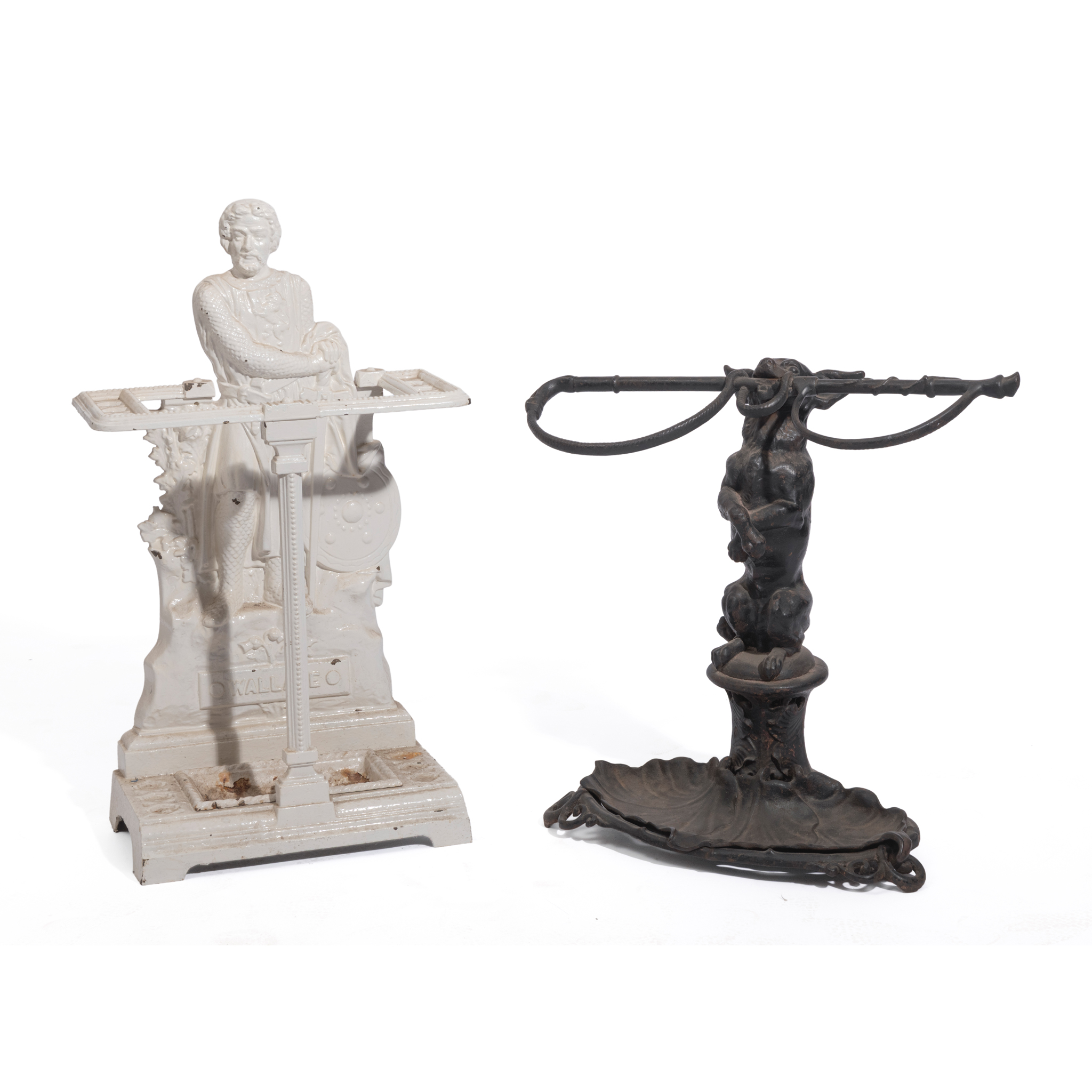 A LATE VICTORIAN CAST IRON NOVELTY STICK STAND