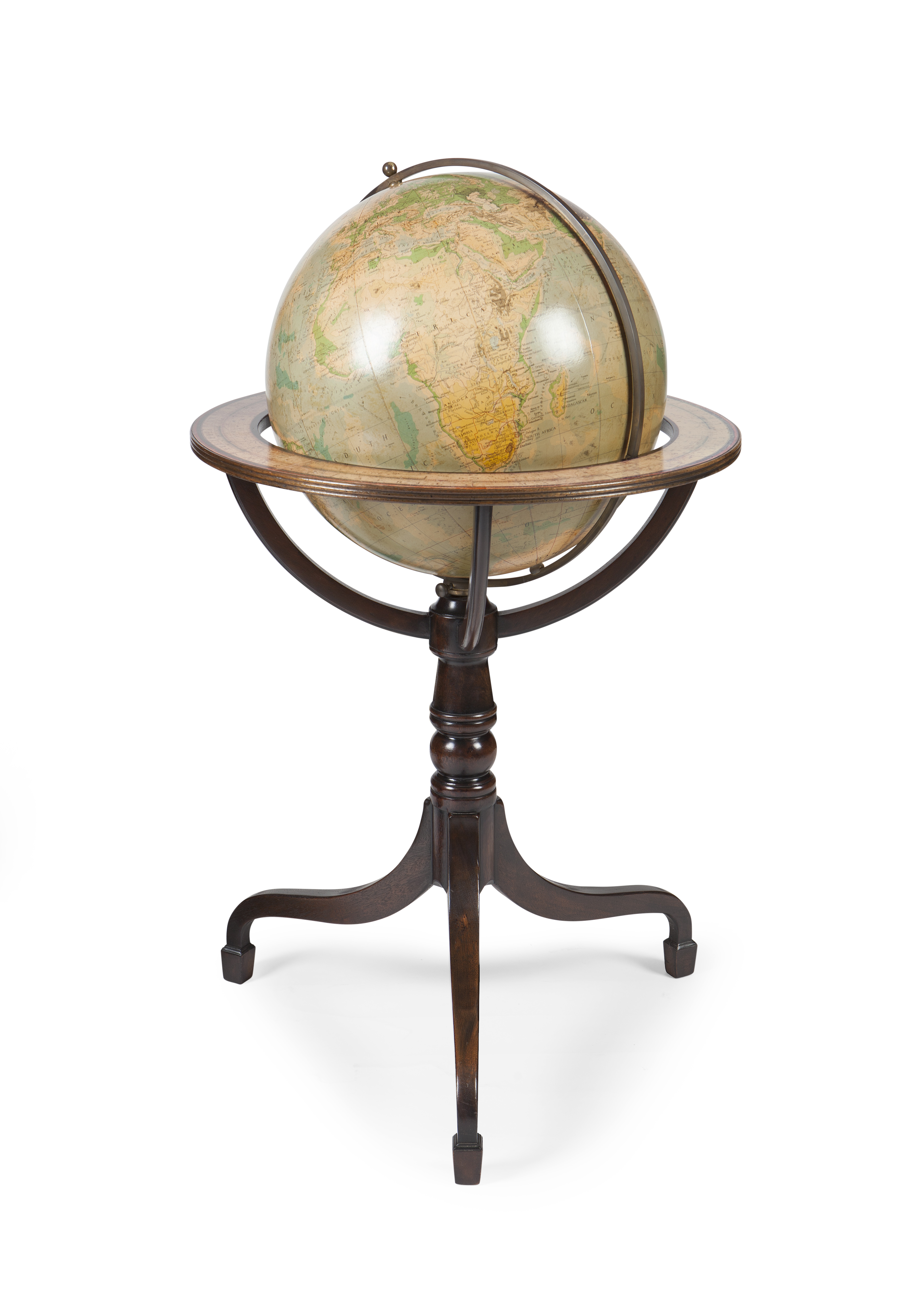 REGENCY STYLE TERRESTRIAL GLOBE