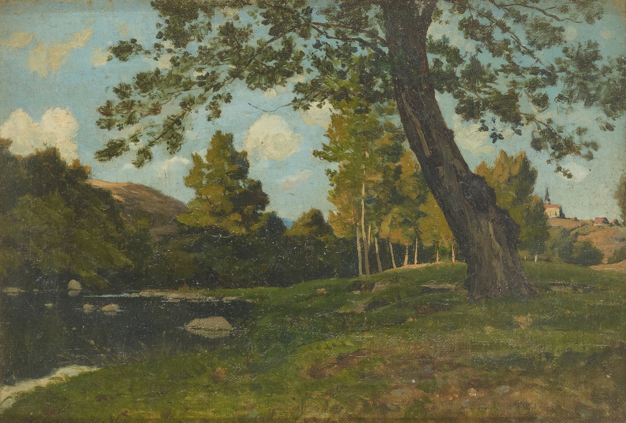 HENRI-JOSEPH HARPIGNIES (FRENCH 1819-1916)