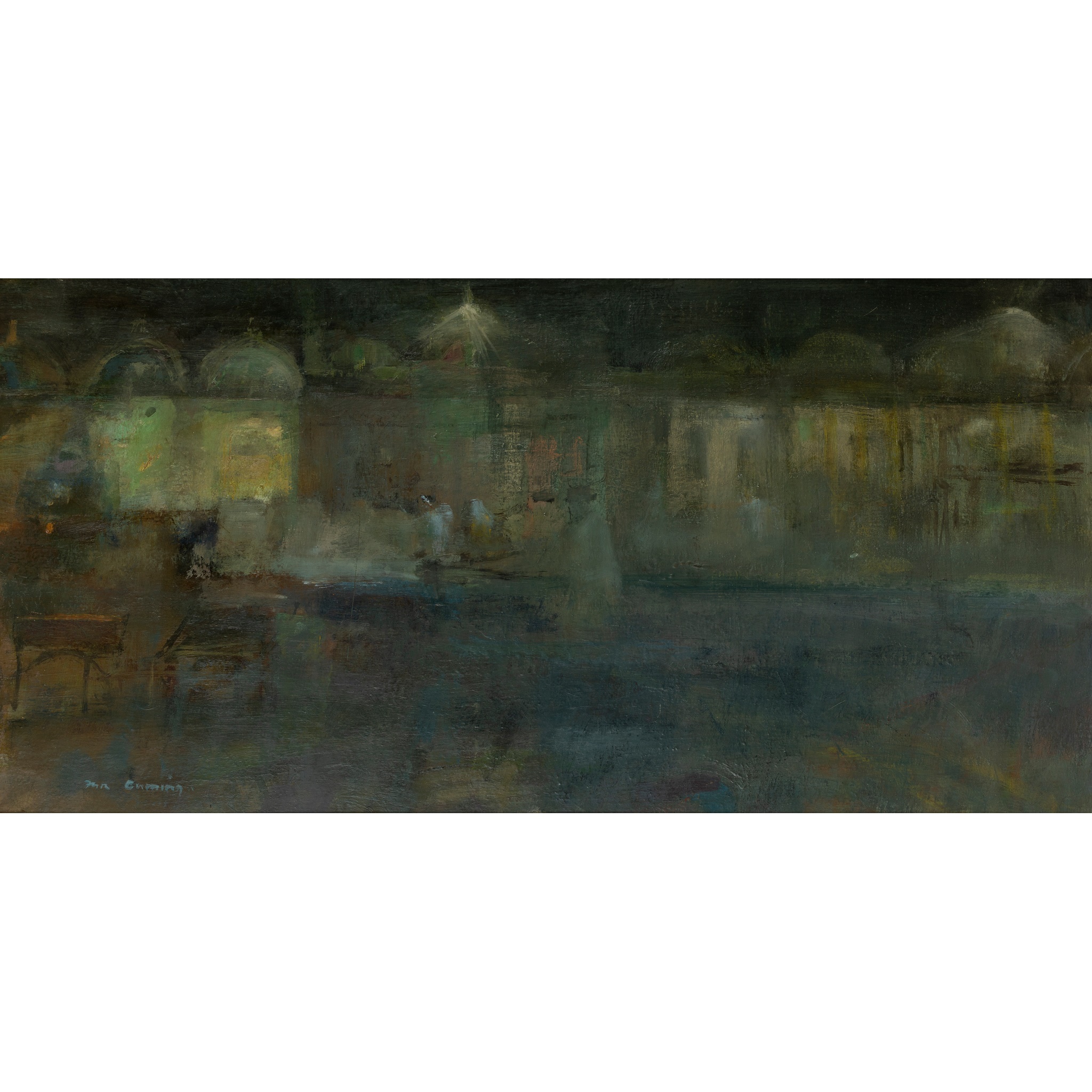 Fred Cuming R.A. (British 1930-)