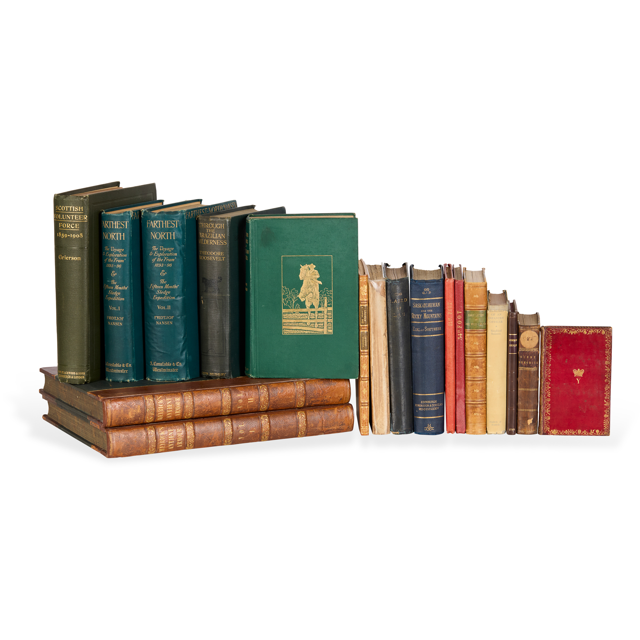 Miscellaneous books including travel