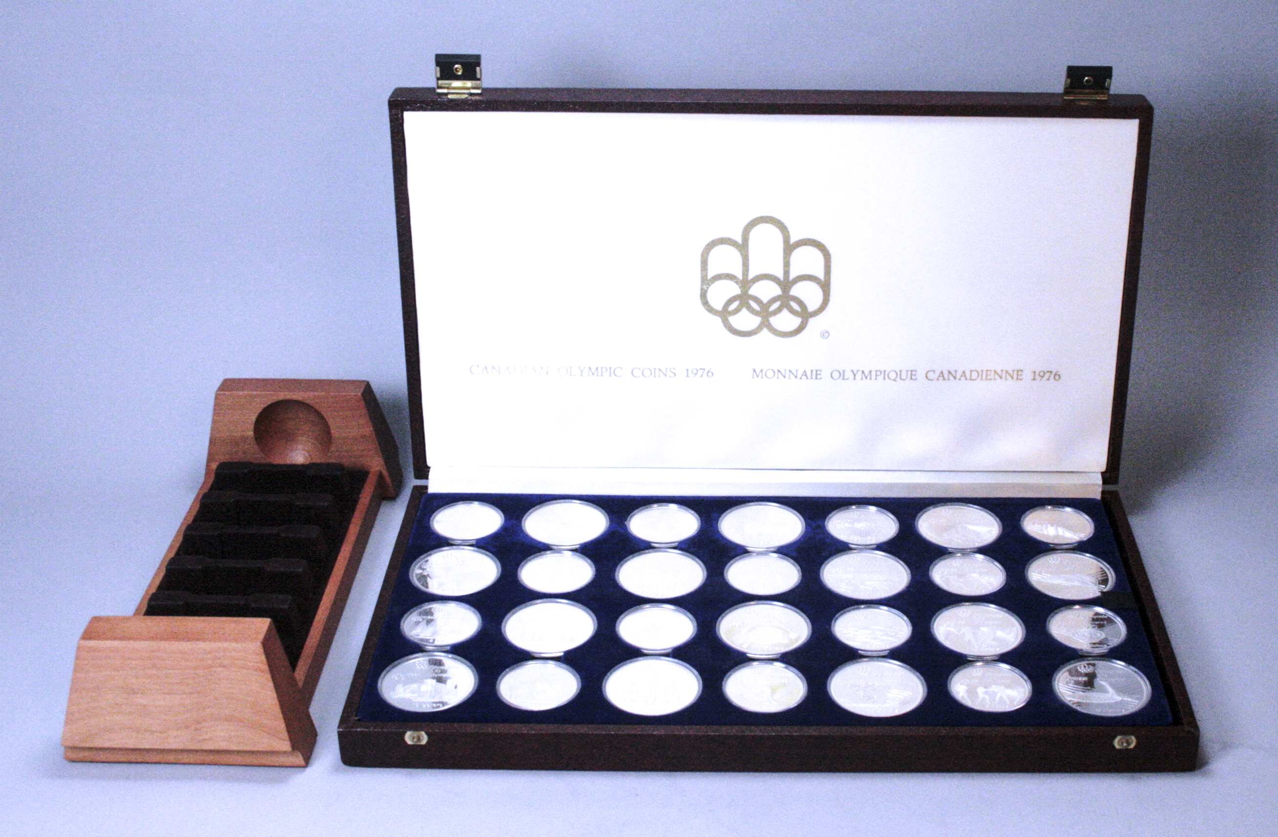 A 1976 Montreal Olympics silver proof set
