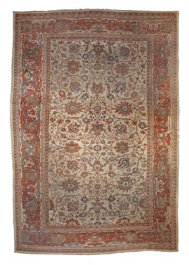 A large Zeigler carpet,
