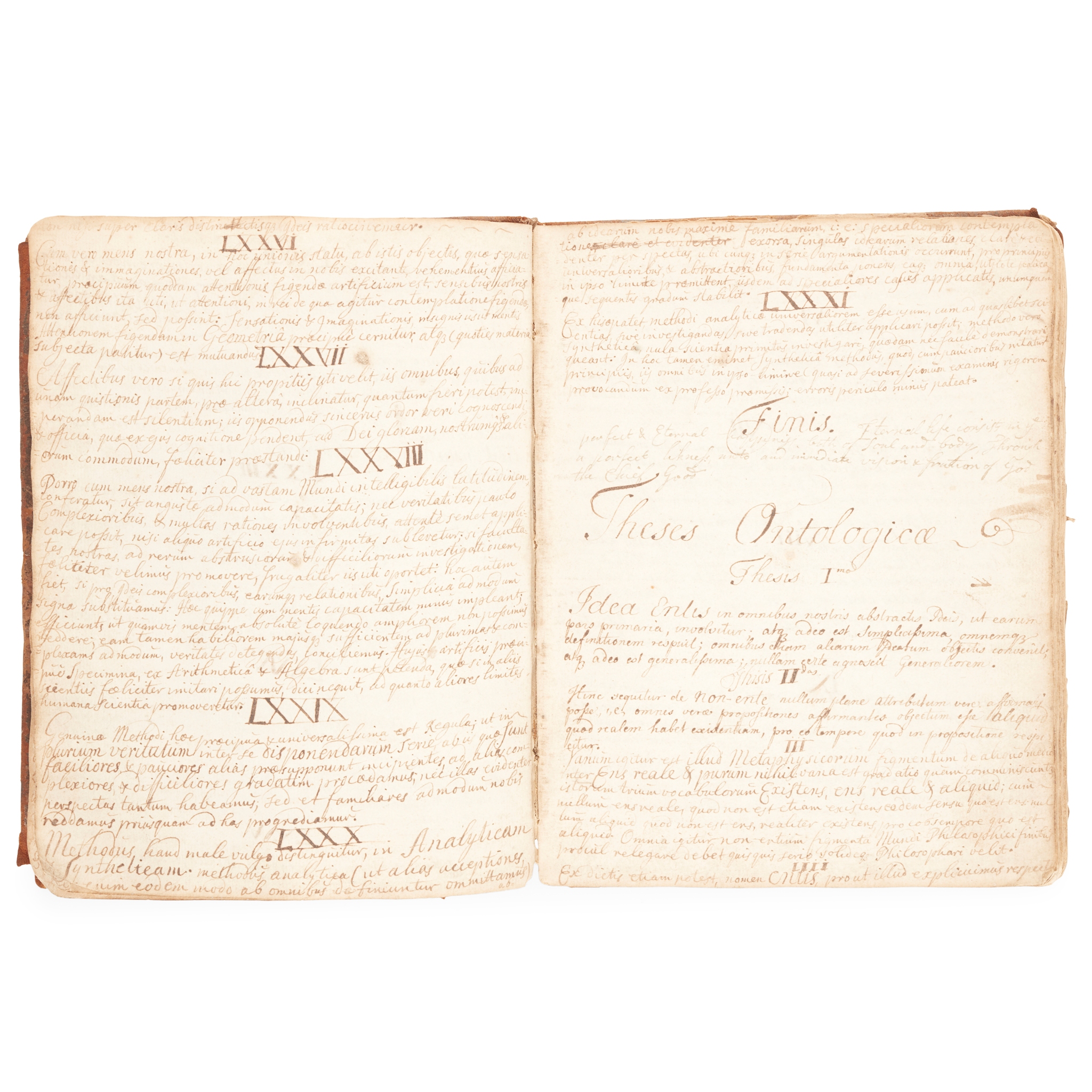 Philosophy manuscript