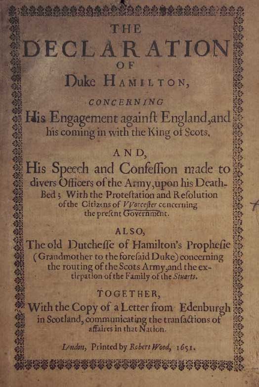 HAMILTON, James, Duke of