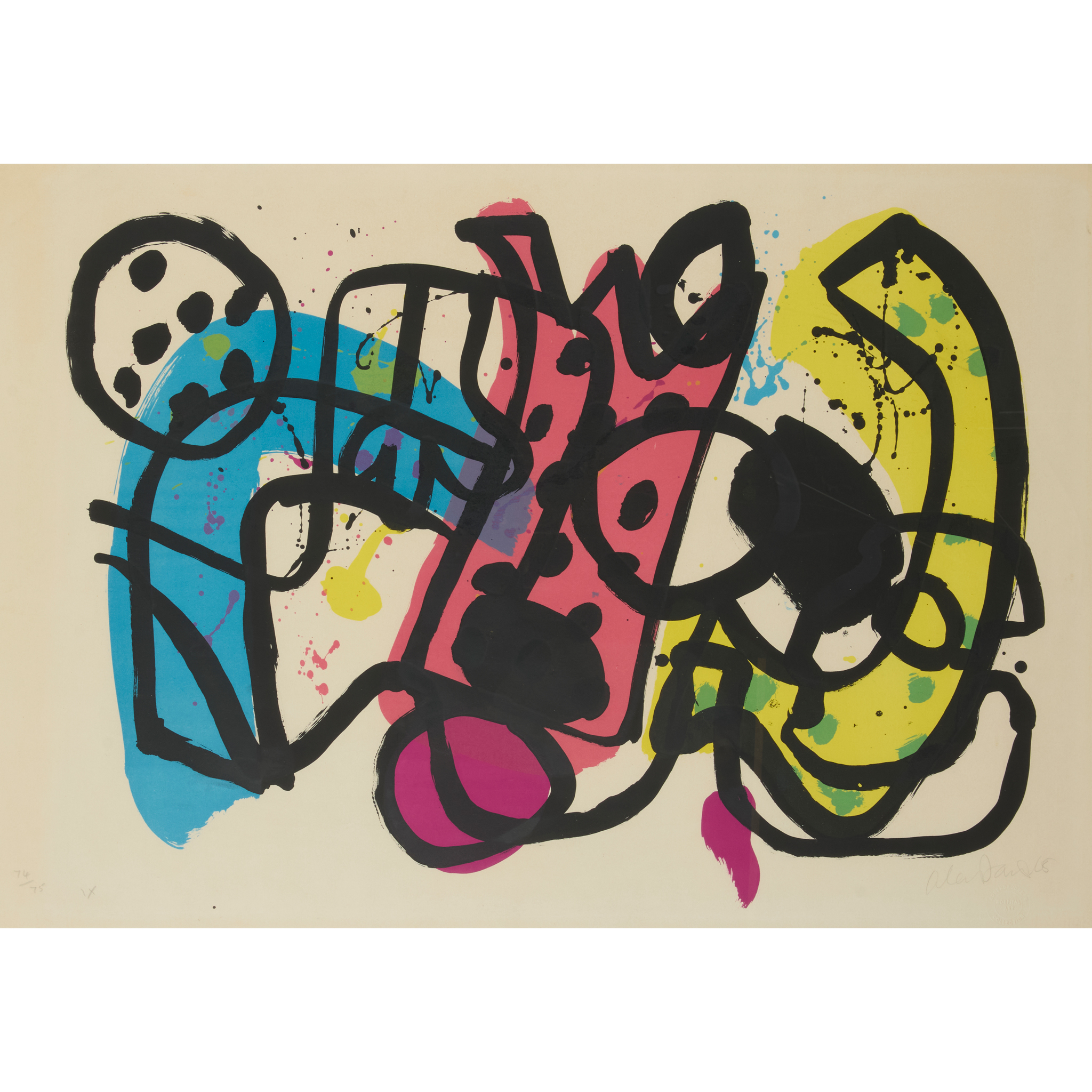 ALAN DAVIE C.B.E., R.A., H.R.S.A. (SCOTTISH 1920-2014)