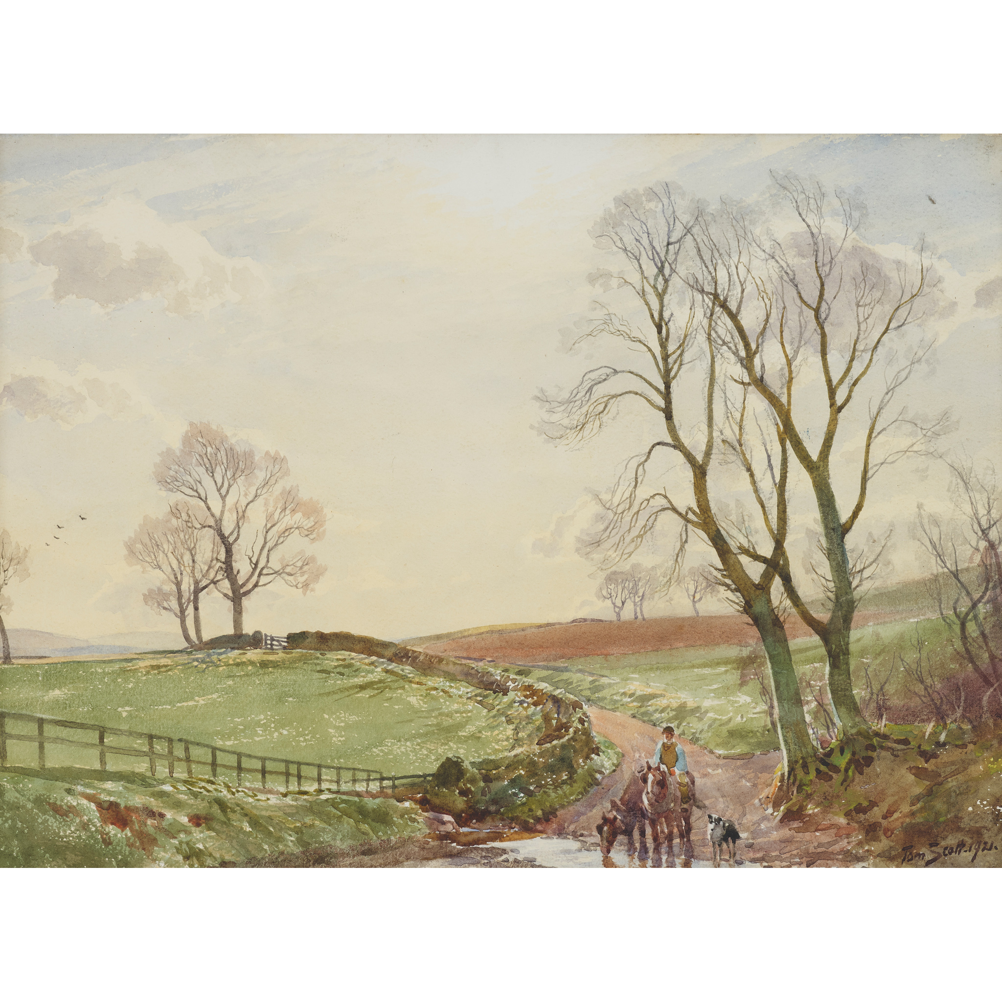 TOM SCOTT R.S.A. (SCOTTISH 1854-1927)