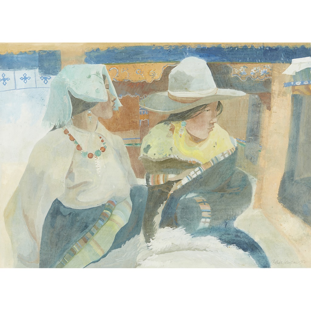 BRENDA LENAGHAN R.S.W (SCOTTISH B.1941)