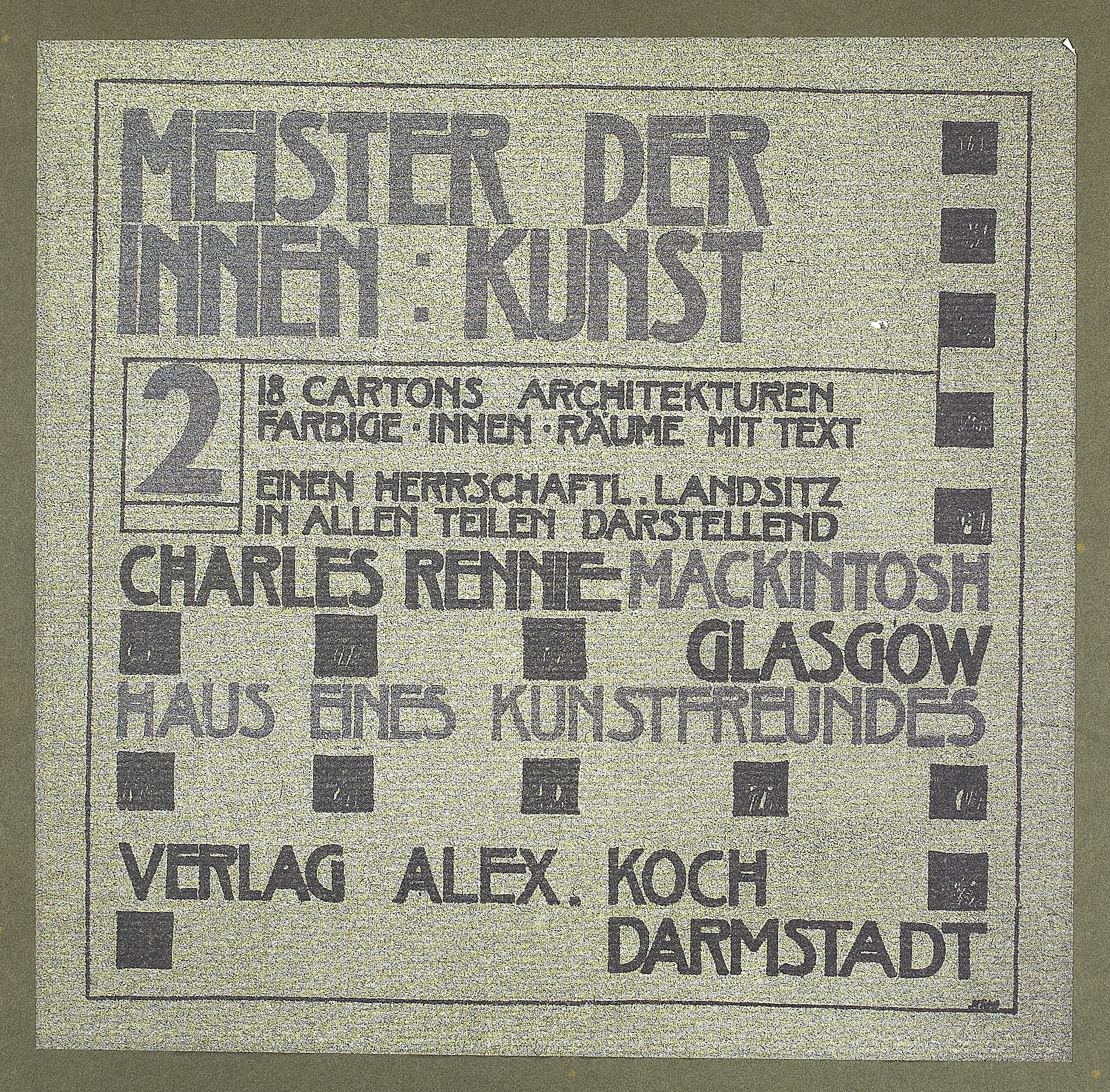 CHARLES RENNIE MACKINTOSH