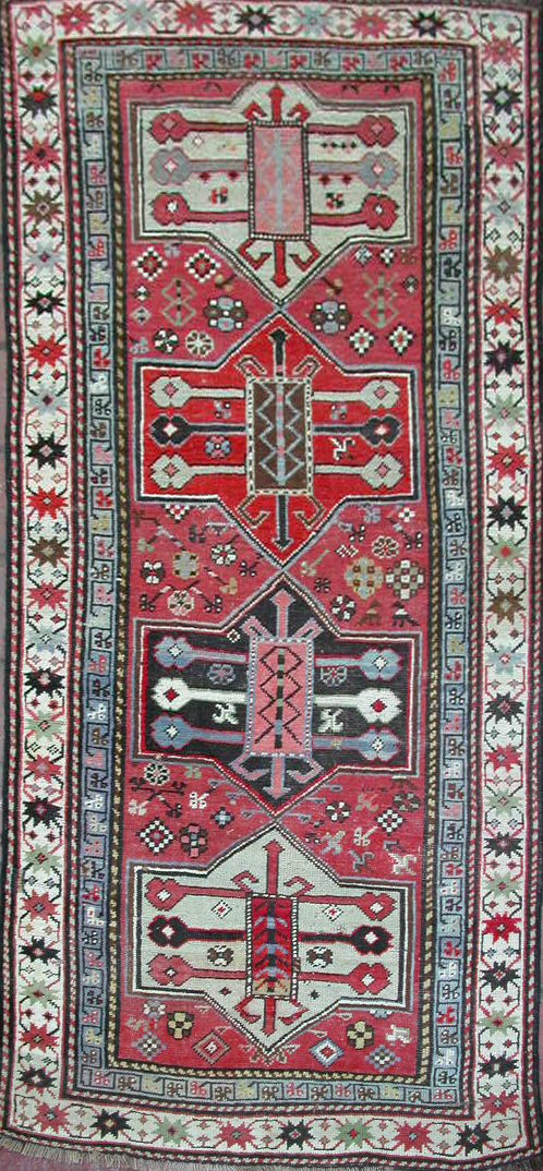 A Kazak rug,