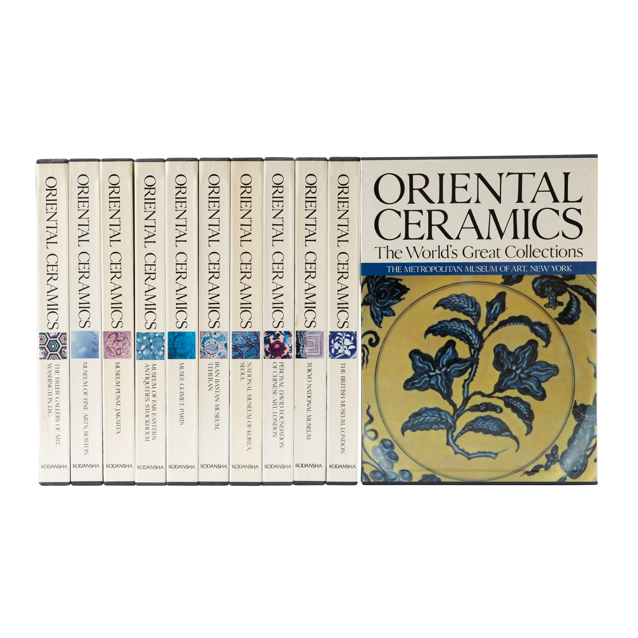 SET OF ELEVEN VOLUMES "ORIENTAL CERAMICS: THE WORLD'S GREAT COLLECTIONS"