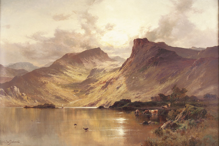 ALFRED DE BREANSKI SENIOR (1852-1928)