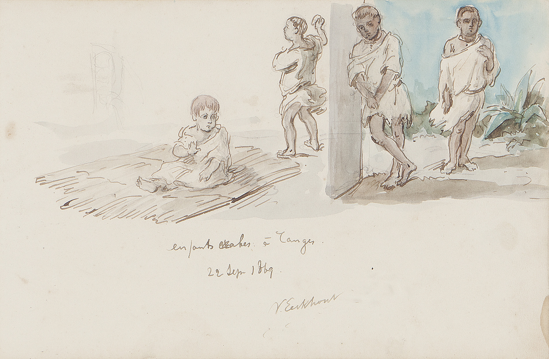 VICTOR EECKHOUT (BELGIAN 1821-1879)