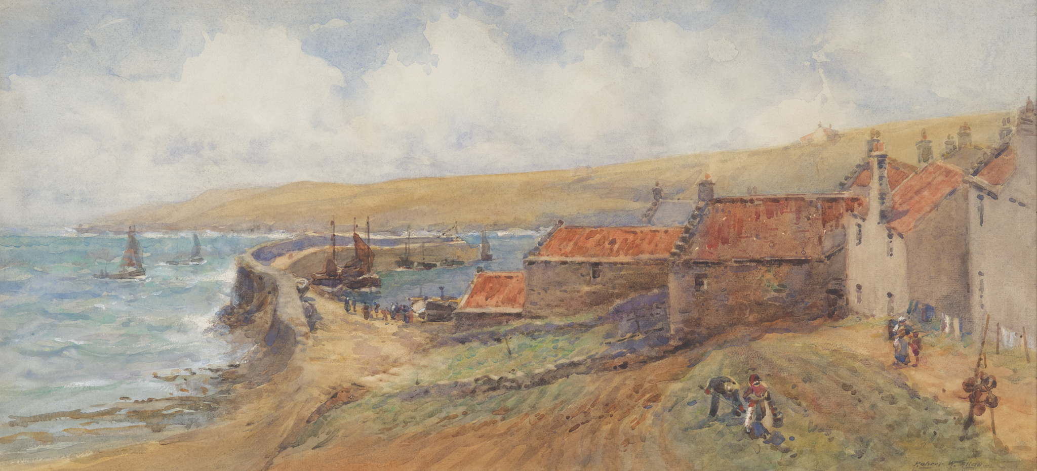 ROBERT WEIR ALLAN R.S.A., R.W.S., R.S.W. (SCOTTISH 1852-1942)