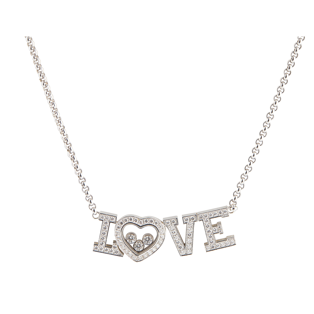CHOPARD - A 'Happy Diamonds' necklace