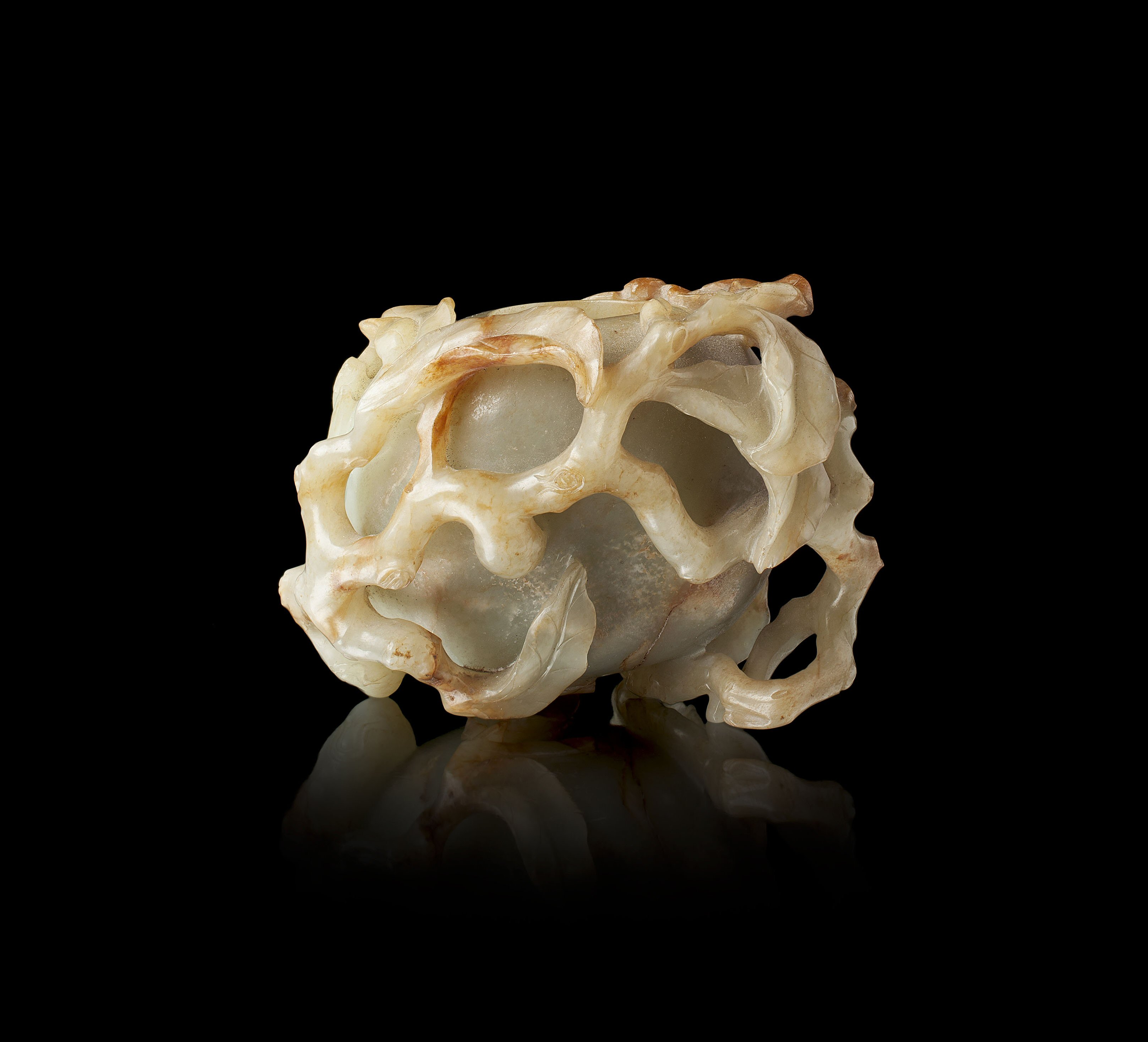 CHINESE JADEITE BRUSH WASHER