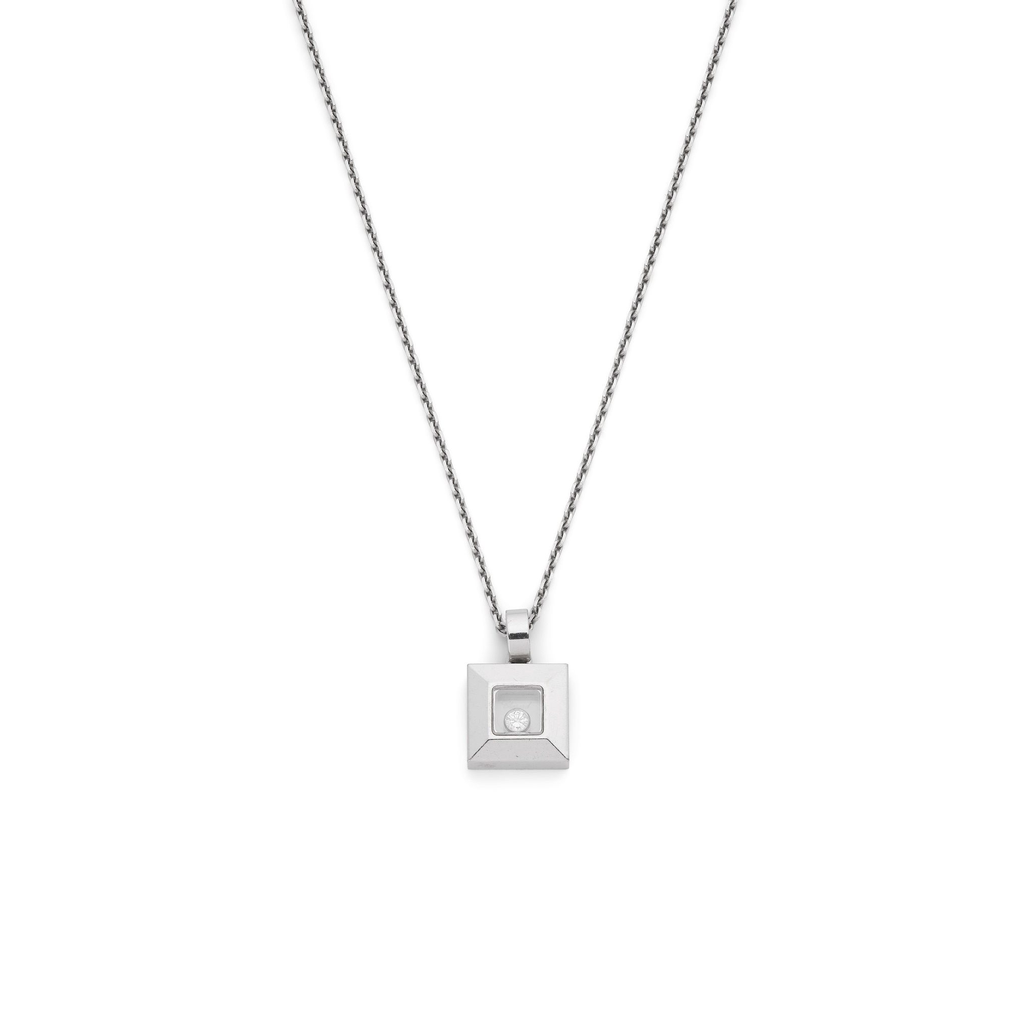 Chopard: A 'Happy Diamonds' pendant