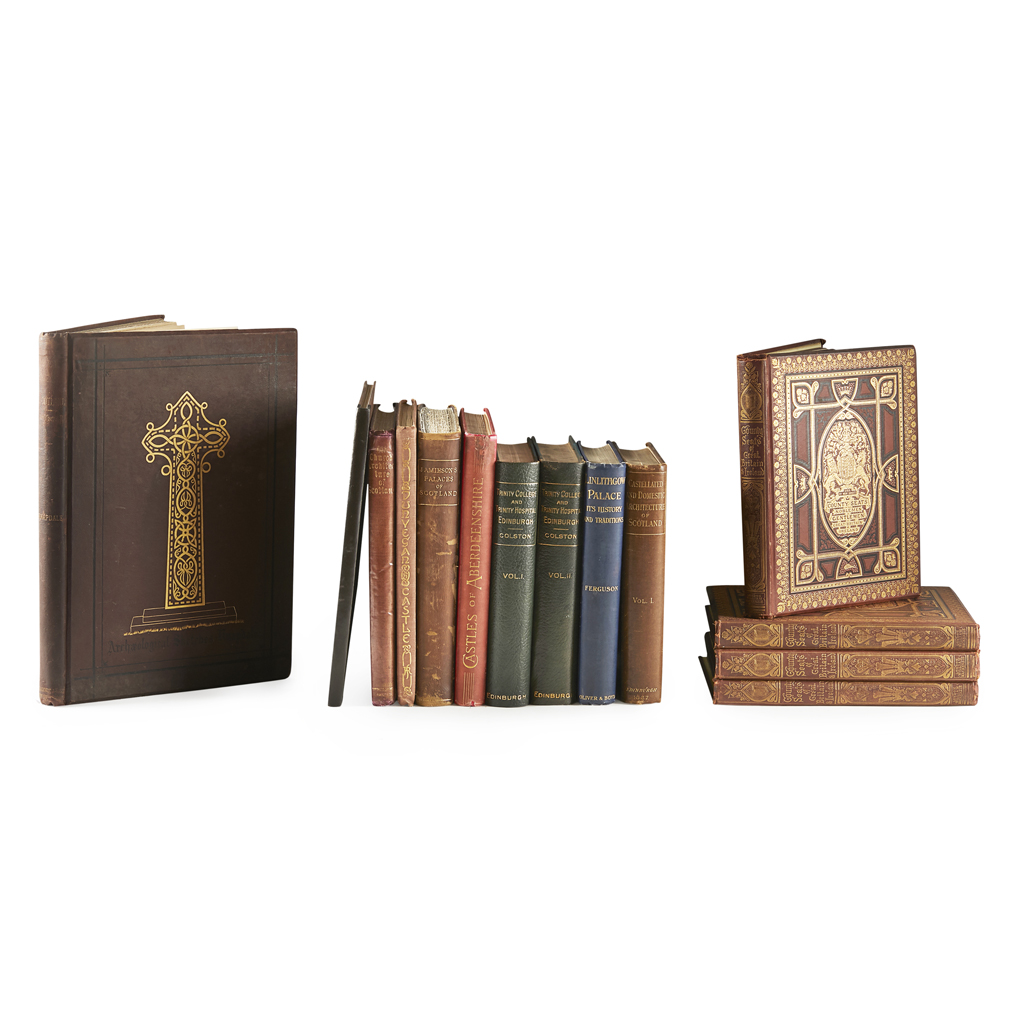 SCOTTISH ARCHITECTURE & ARCHITECTURAL HISTORY, A LARGE QUANTITY, INCLUDING