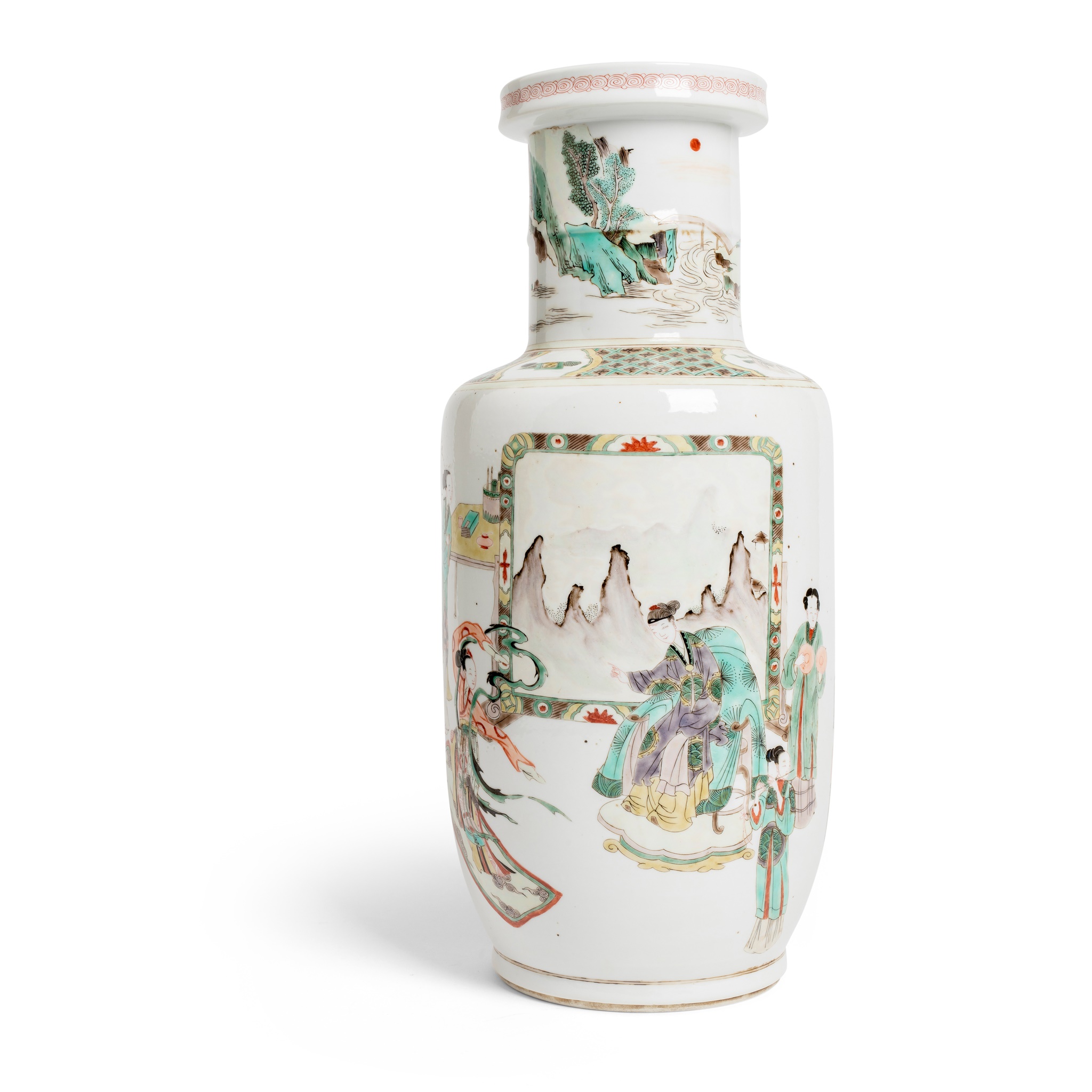 WUCAI ROULEAU VASE