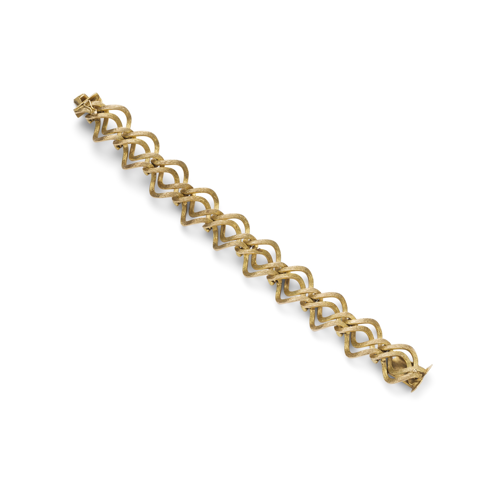 A 9ct gold bracelet