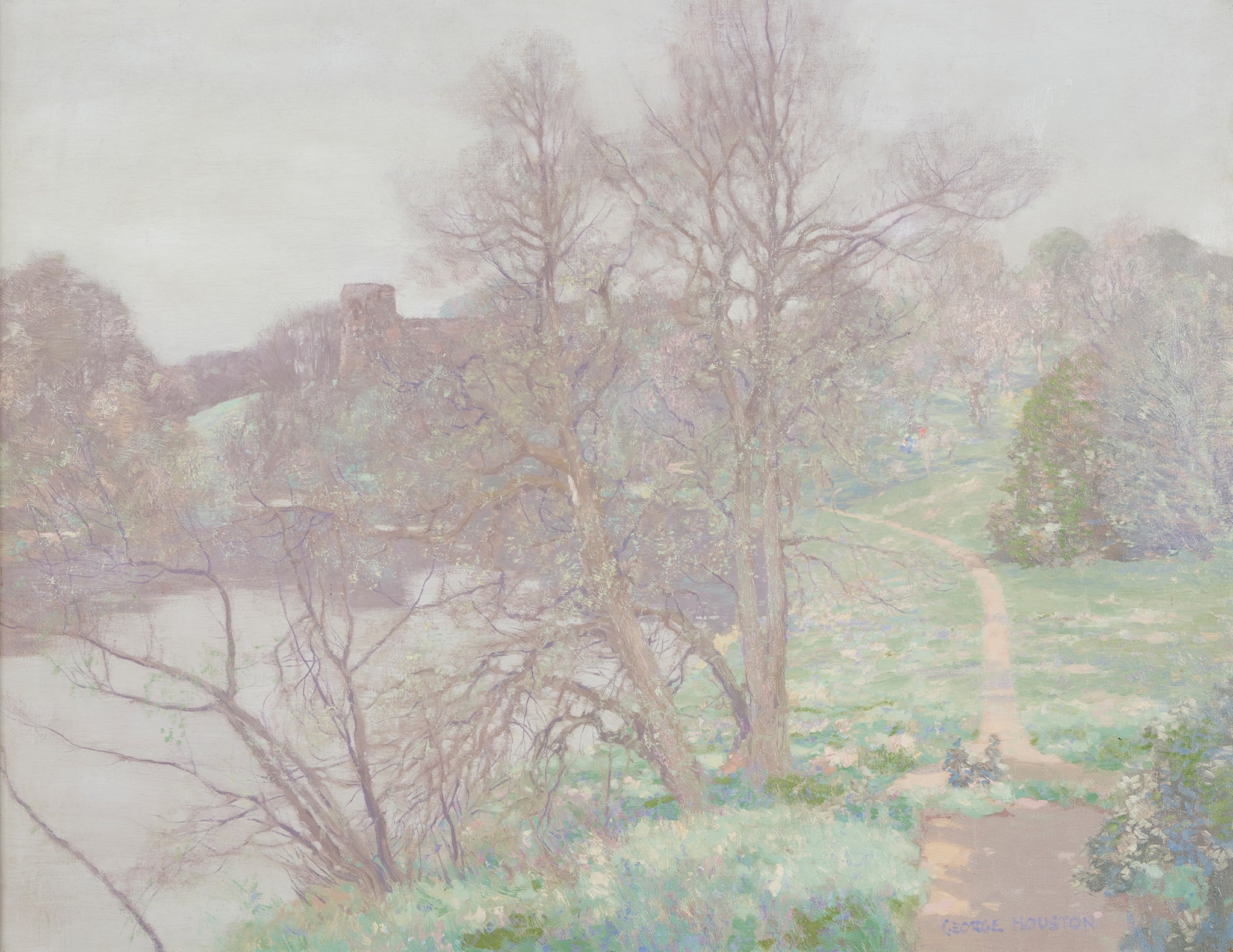 GEORGE HOUSTON R.S.A, R.S.W., R.G.I. (SCOTTISH 1869-1947)