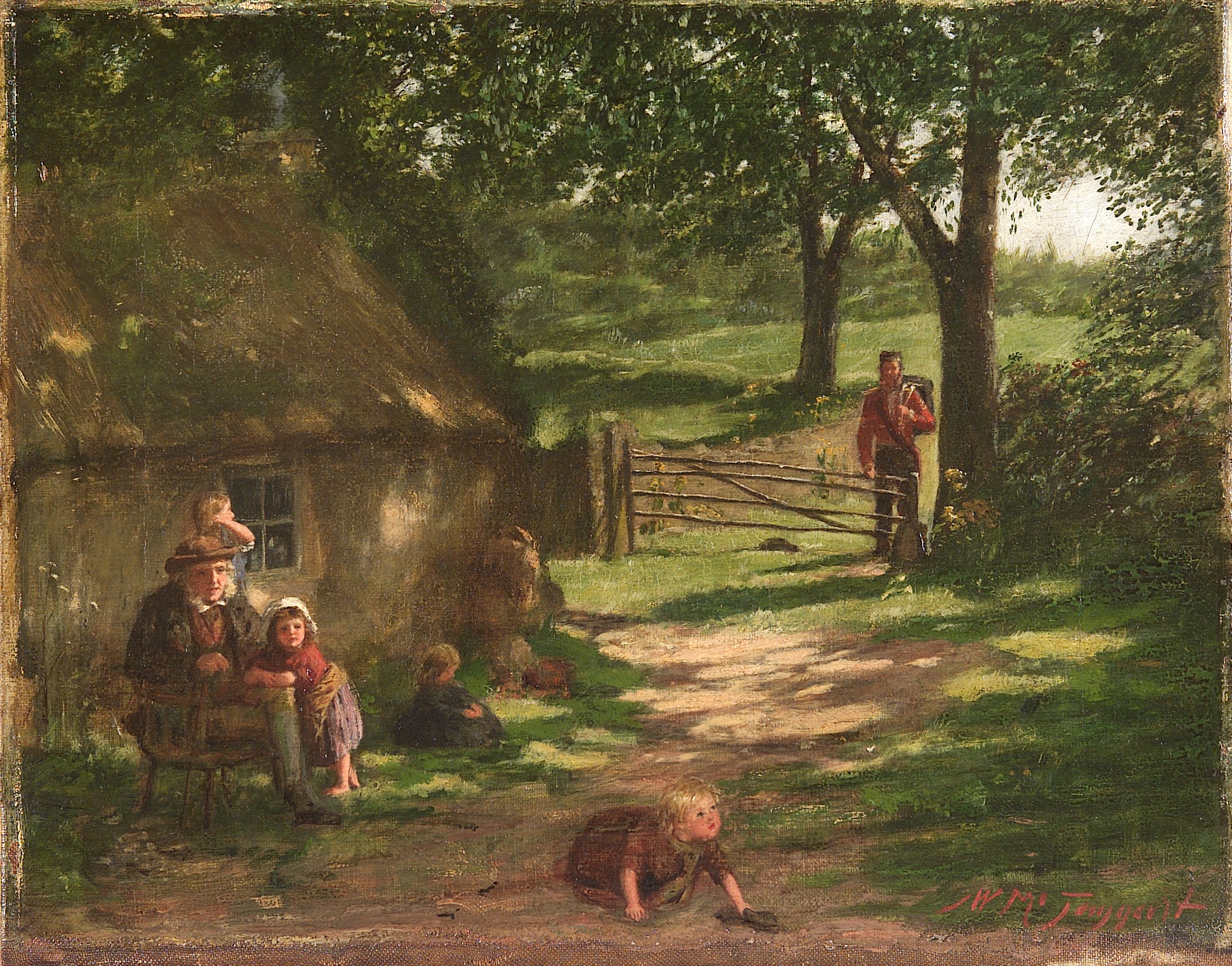 WILLIAM MCTAGGART R.S.A., R.S.W (1835-1910)