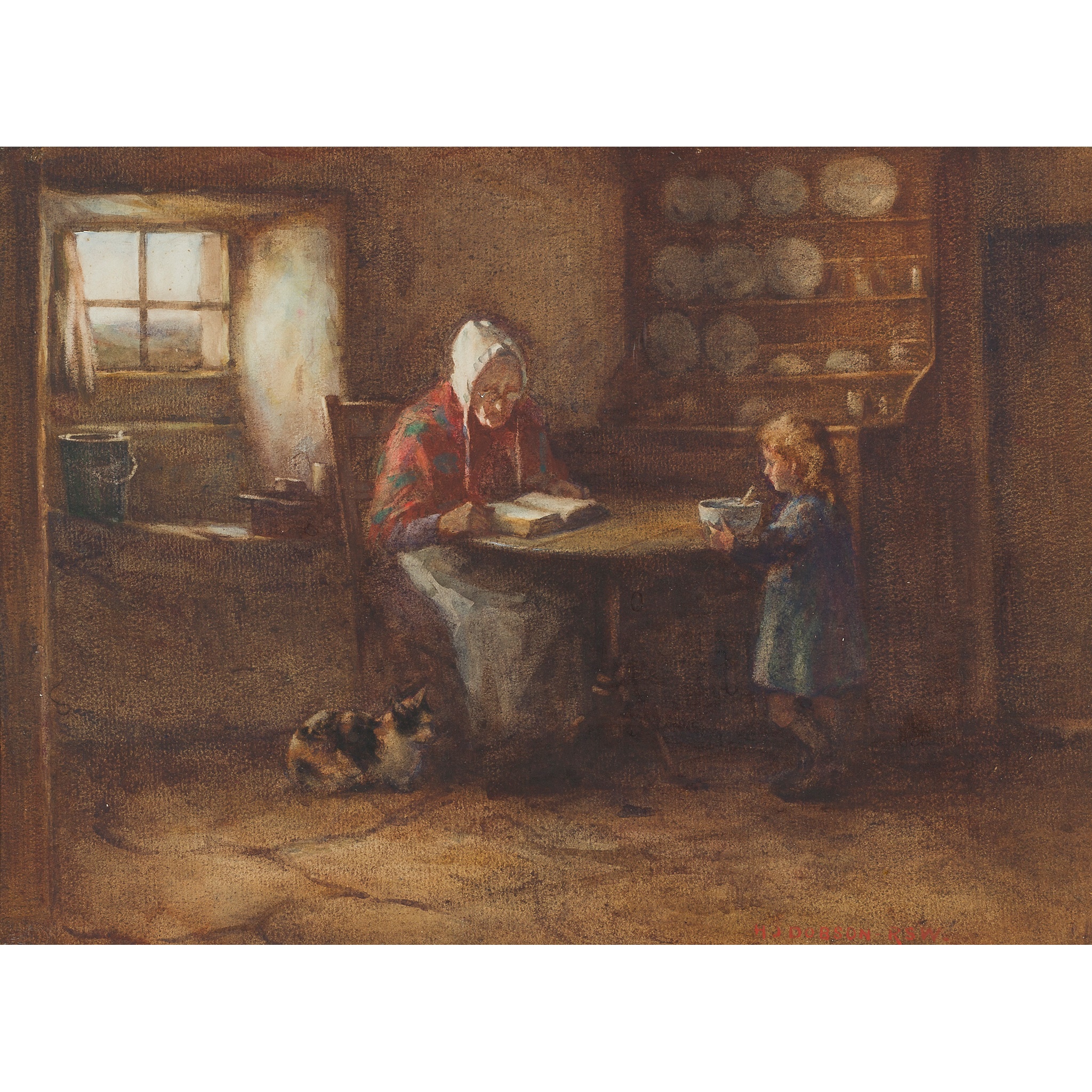 HENRY JOHN DOBSON R.S.W. (SCOTTISH 1858-1928)