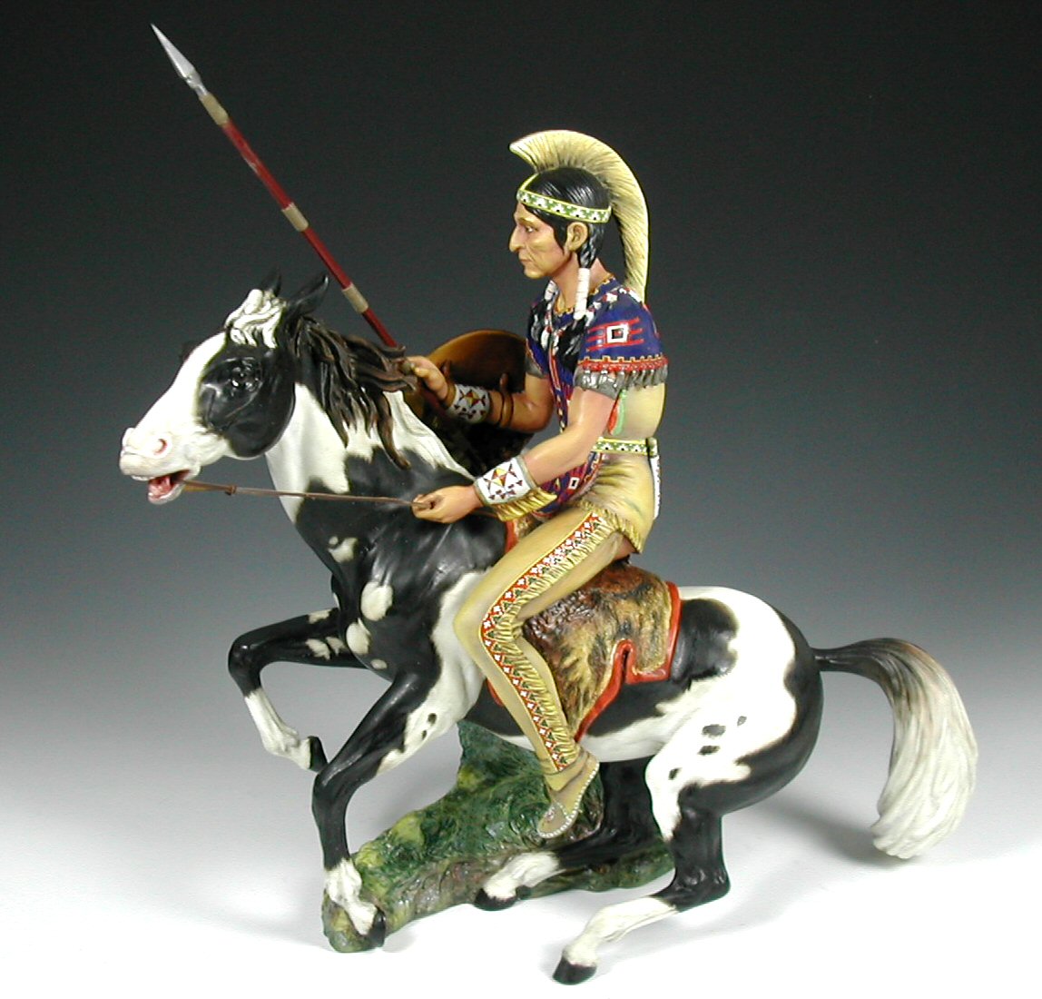 'Indian Brave', a Royal Doulton figure,