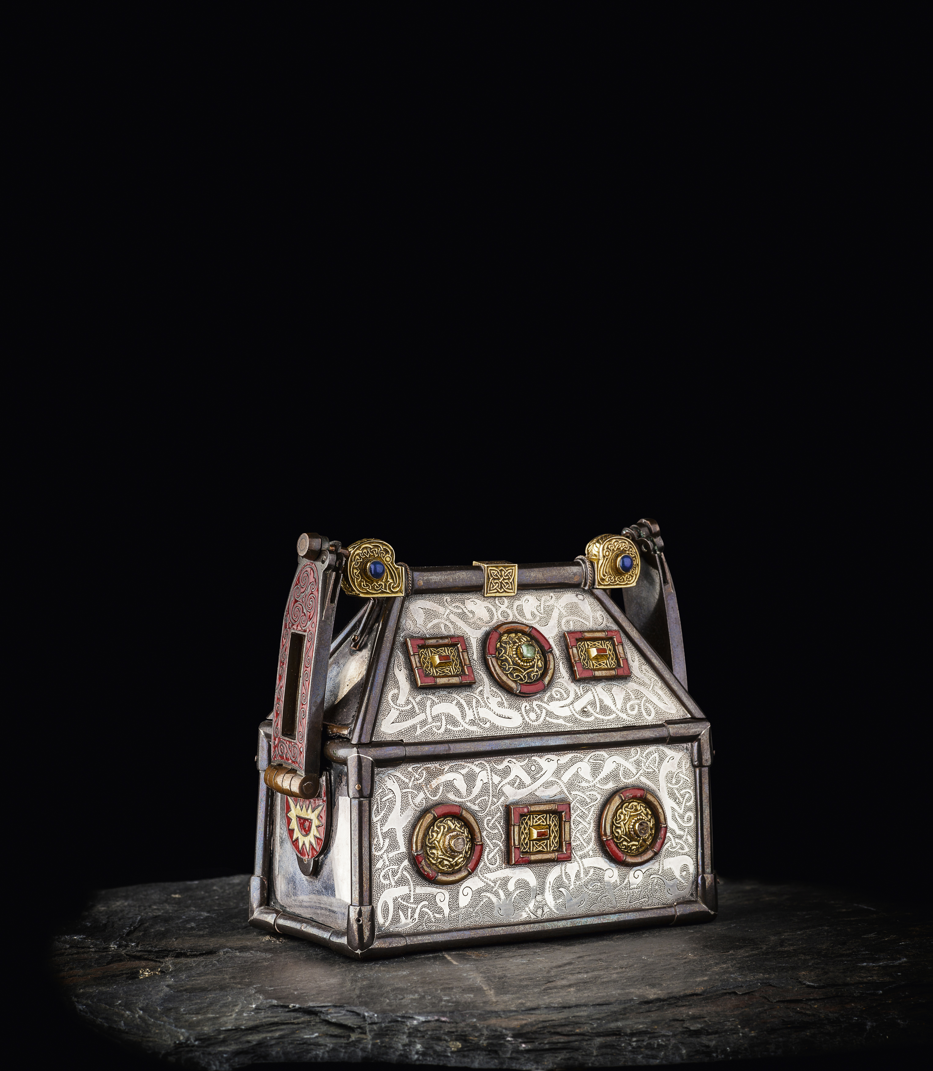 A fine 19th century copy of the Monymusk Reliquary