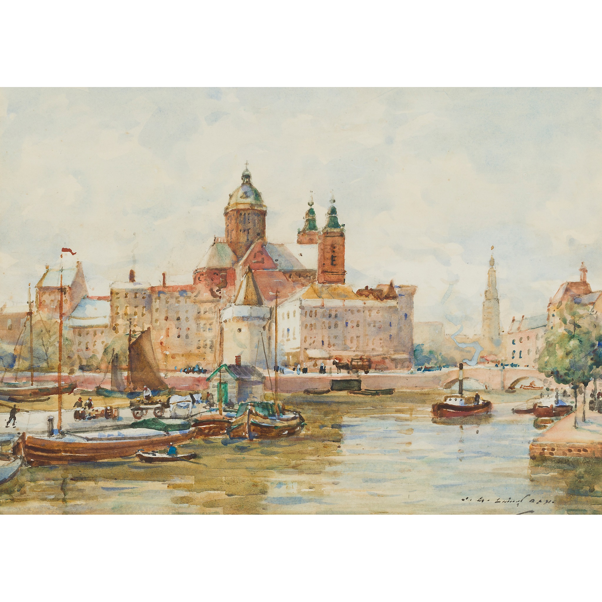 JAMES GARDEN LAING R.S.W. (SCOTTISH 1852-1915)