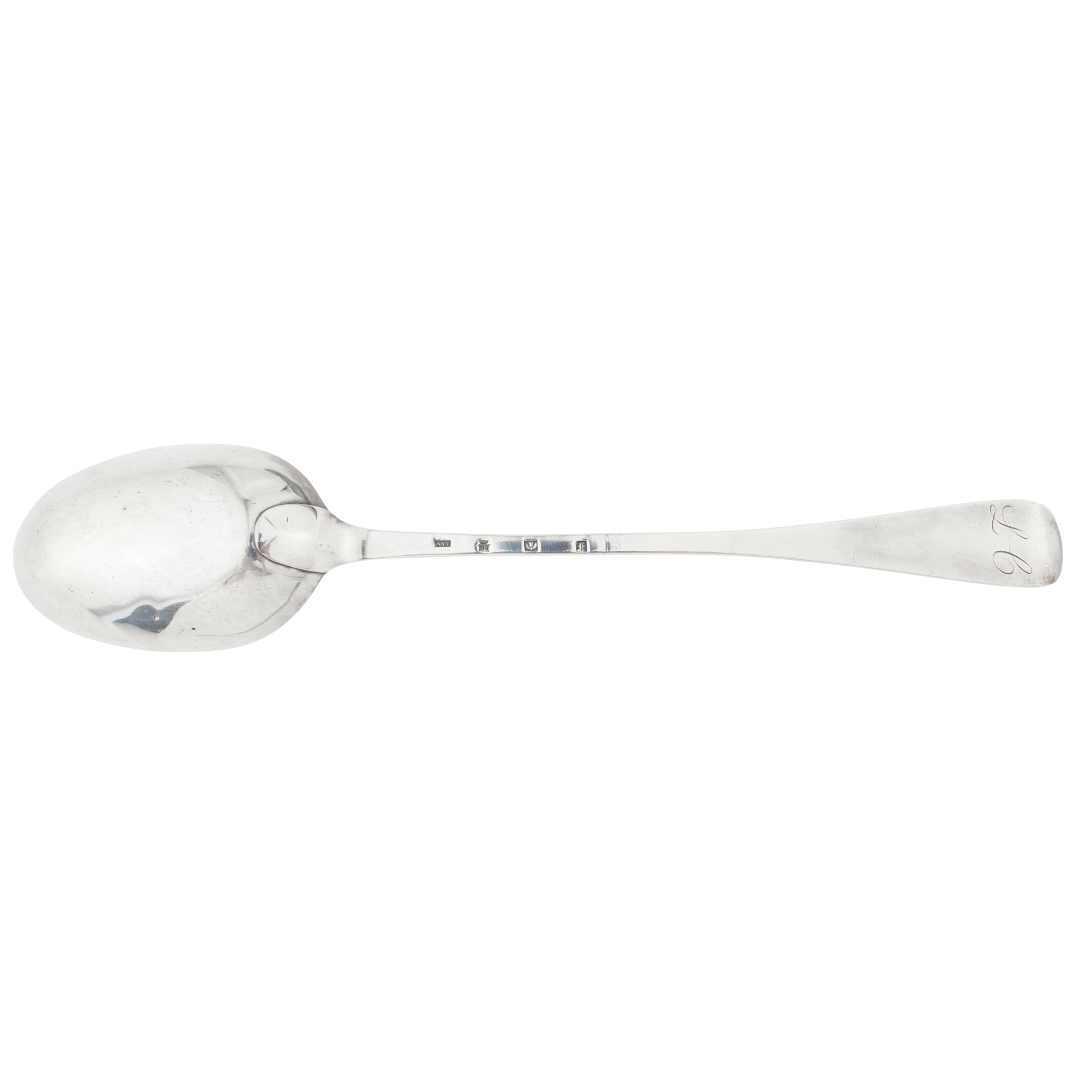 A GEORGE III HASH SPOON