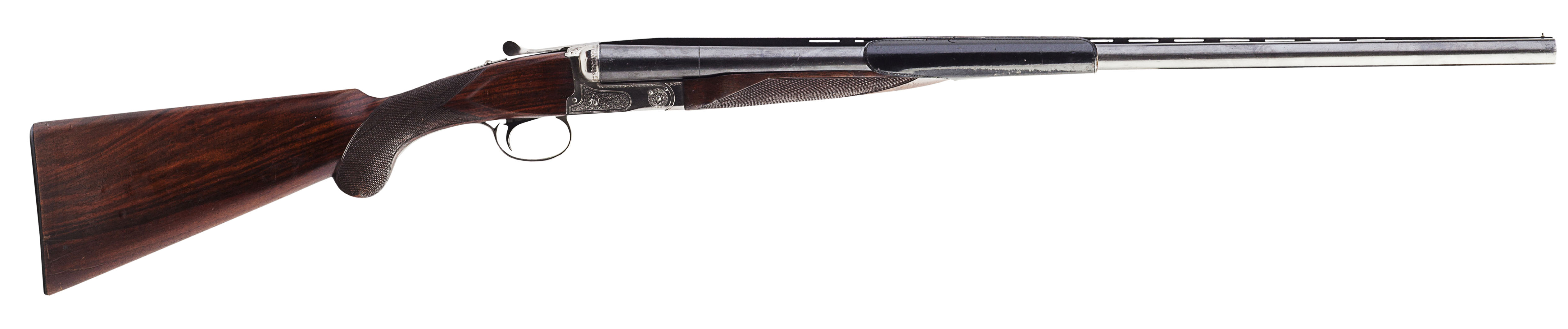 .12 BORE WINCHESTER PIGEON GRADE SIDE-BY-SIDE SINGLE TRIGGER BOX LOCK EJECTOR SHOTGUN
