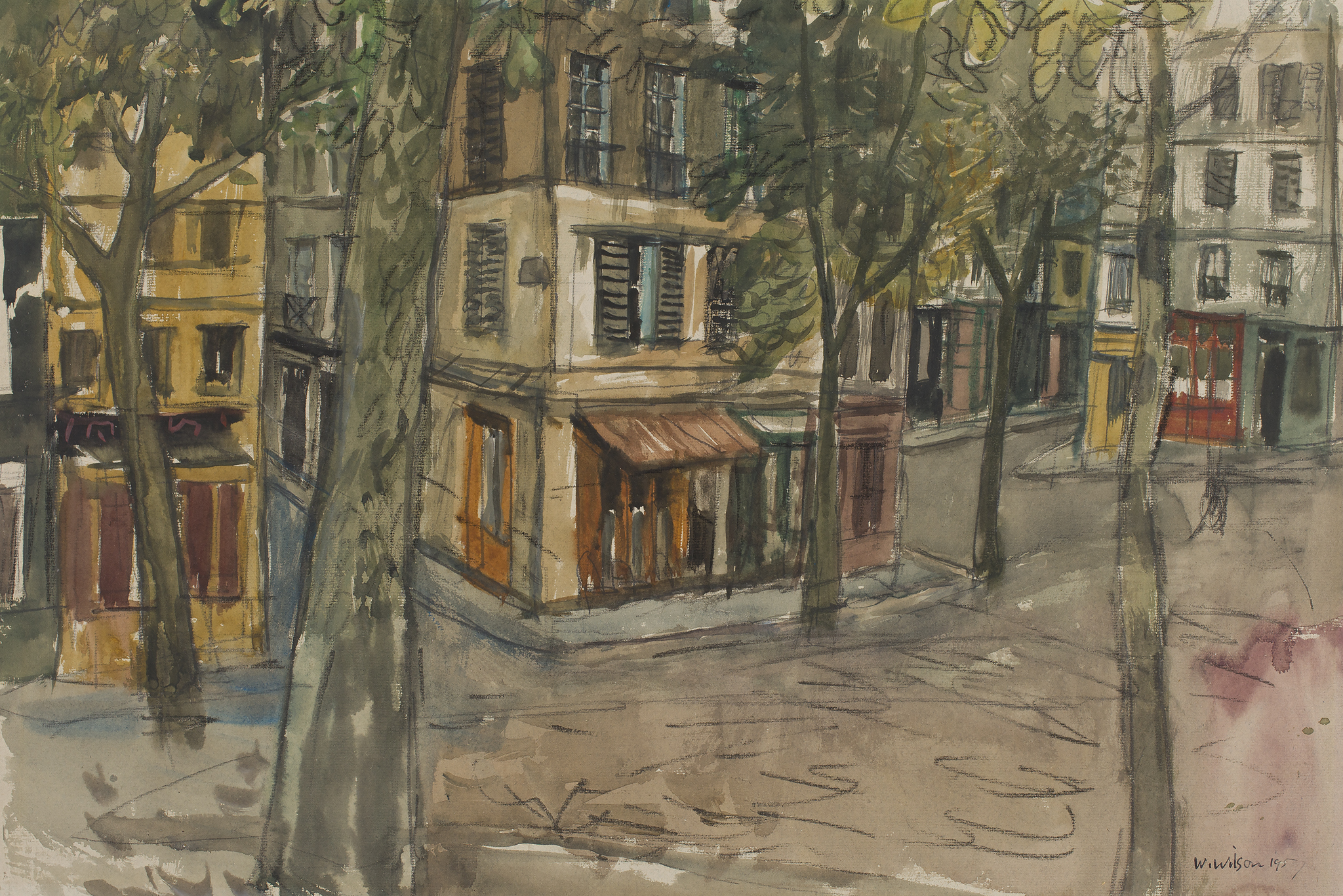 WILLIAM WILSON O.B.E., R.S.A., R.S.W. (SCOTTISH 1905-1972)