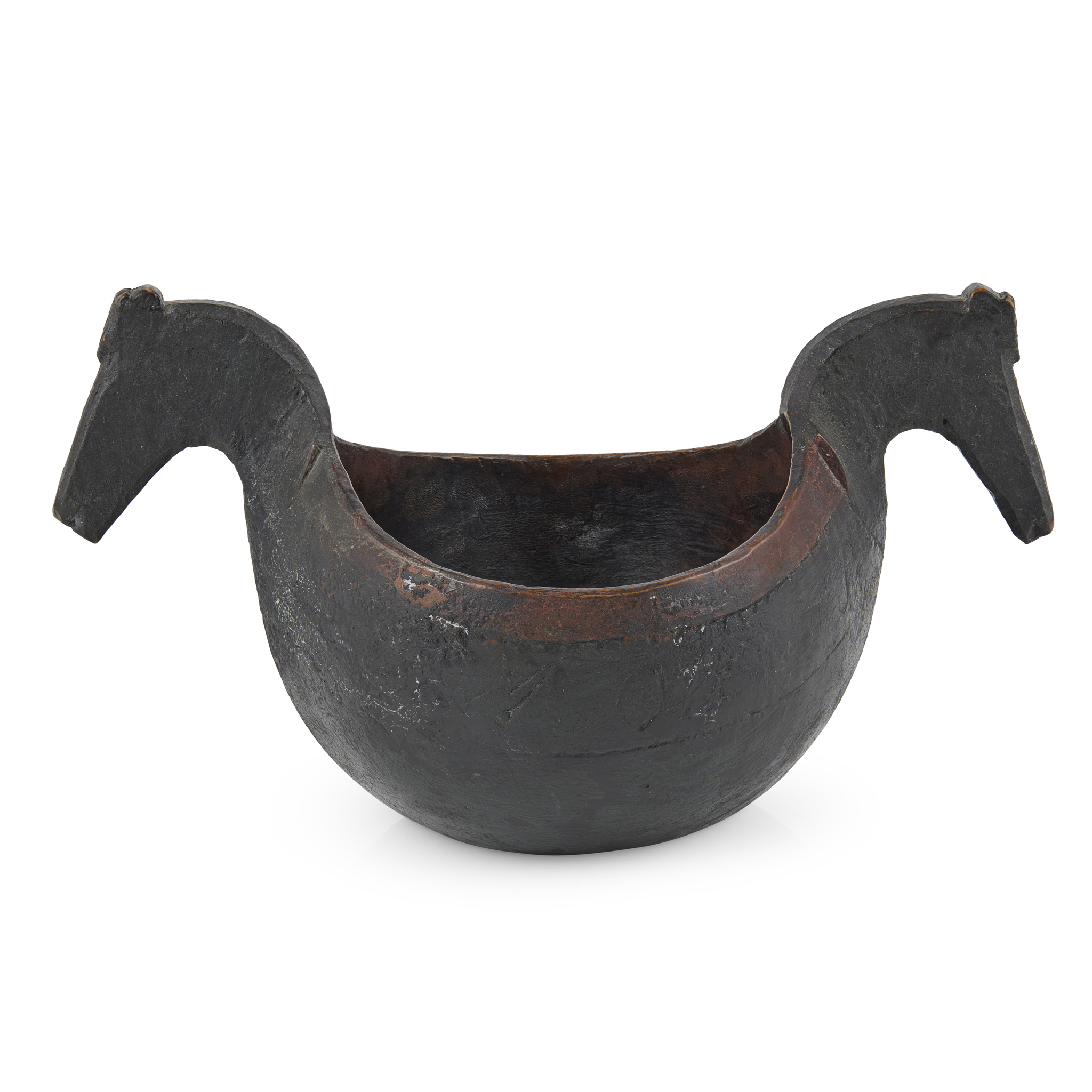 NORWEGIAN TREEN KASA OR ALE BOWL