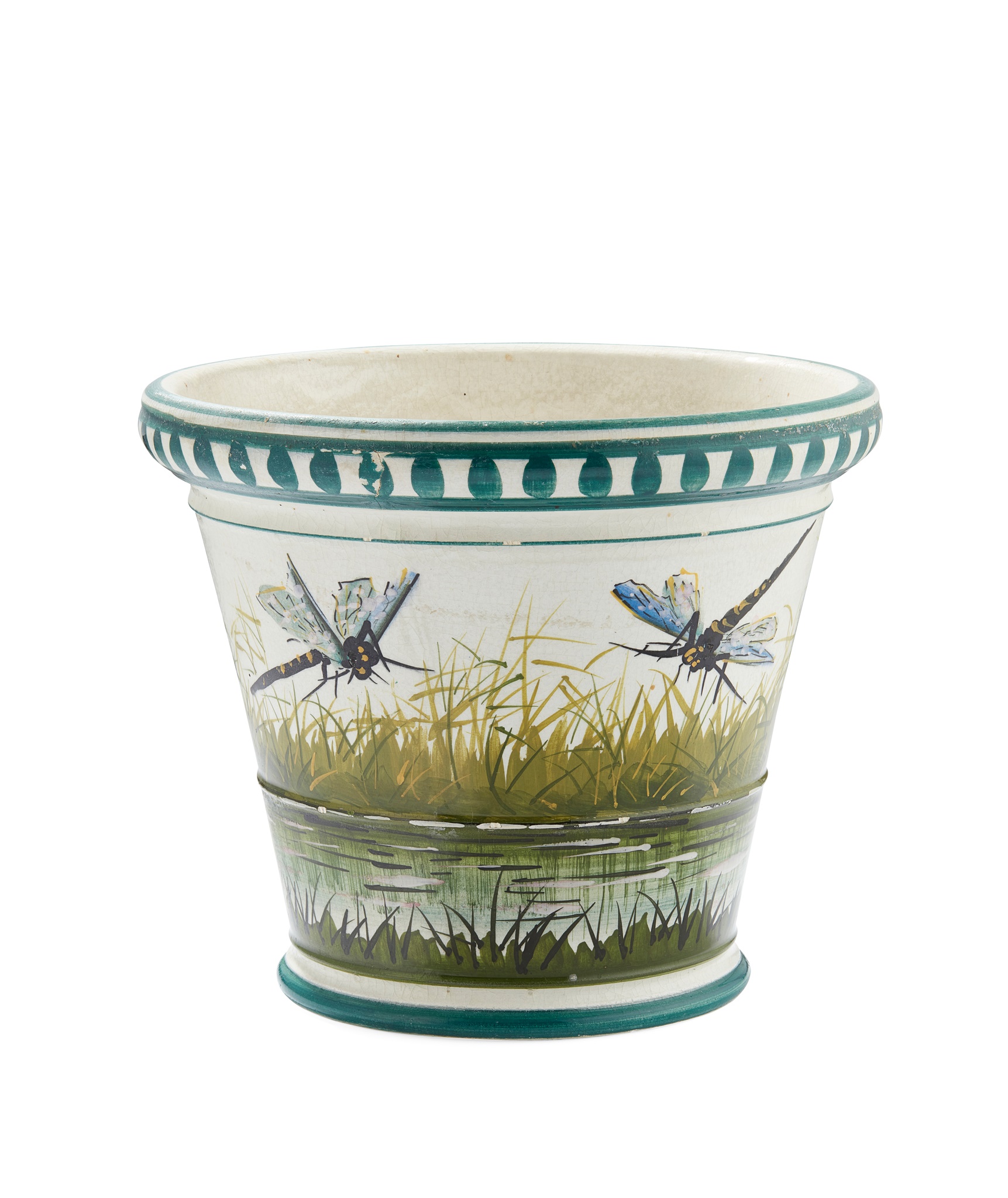 A WEMYSS WARE STUART FLOWER POT