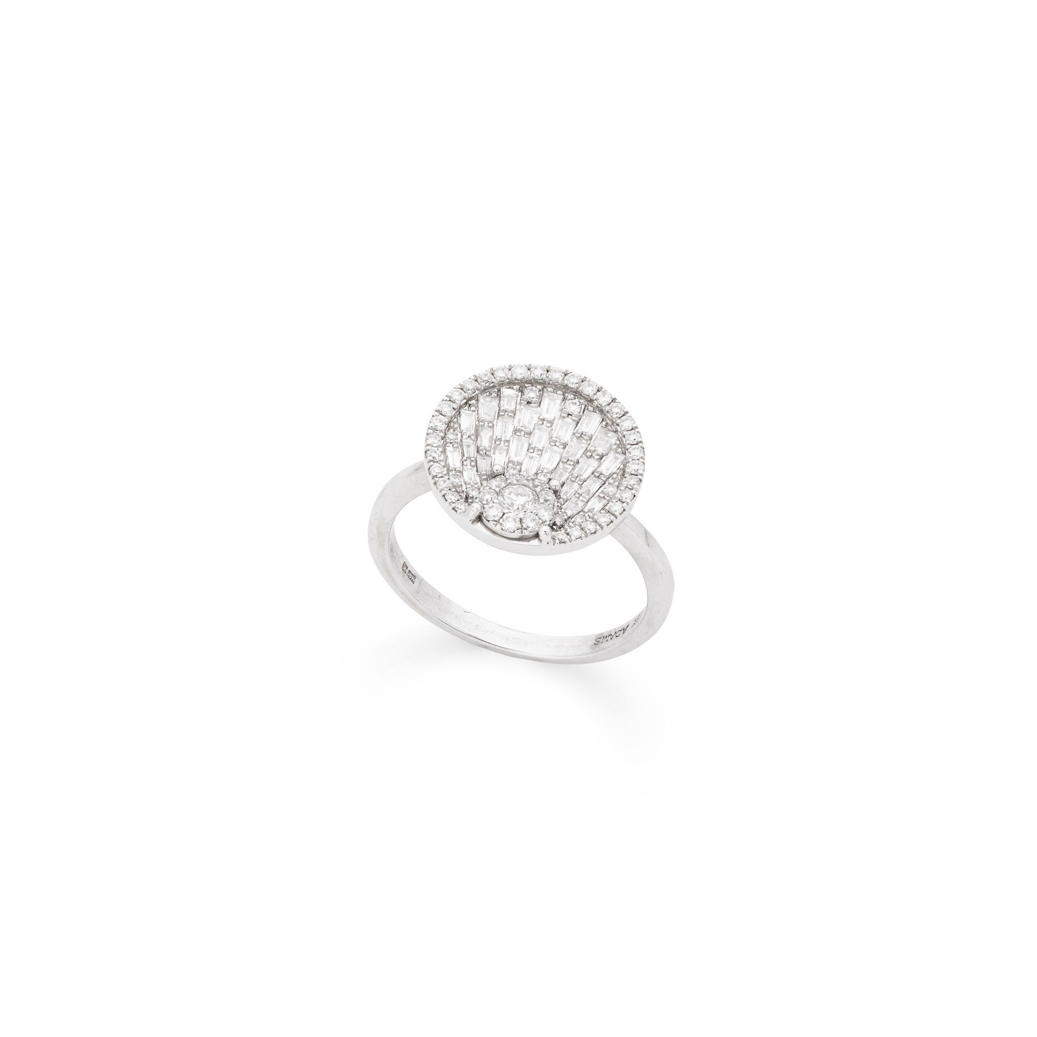 A diamond dress ring