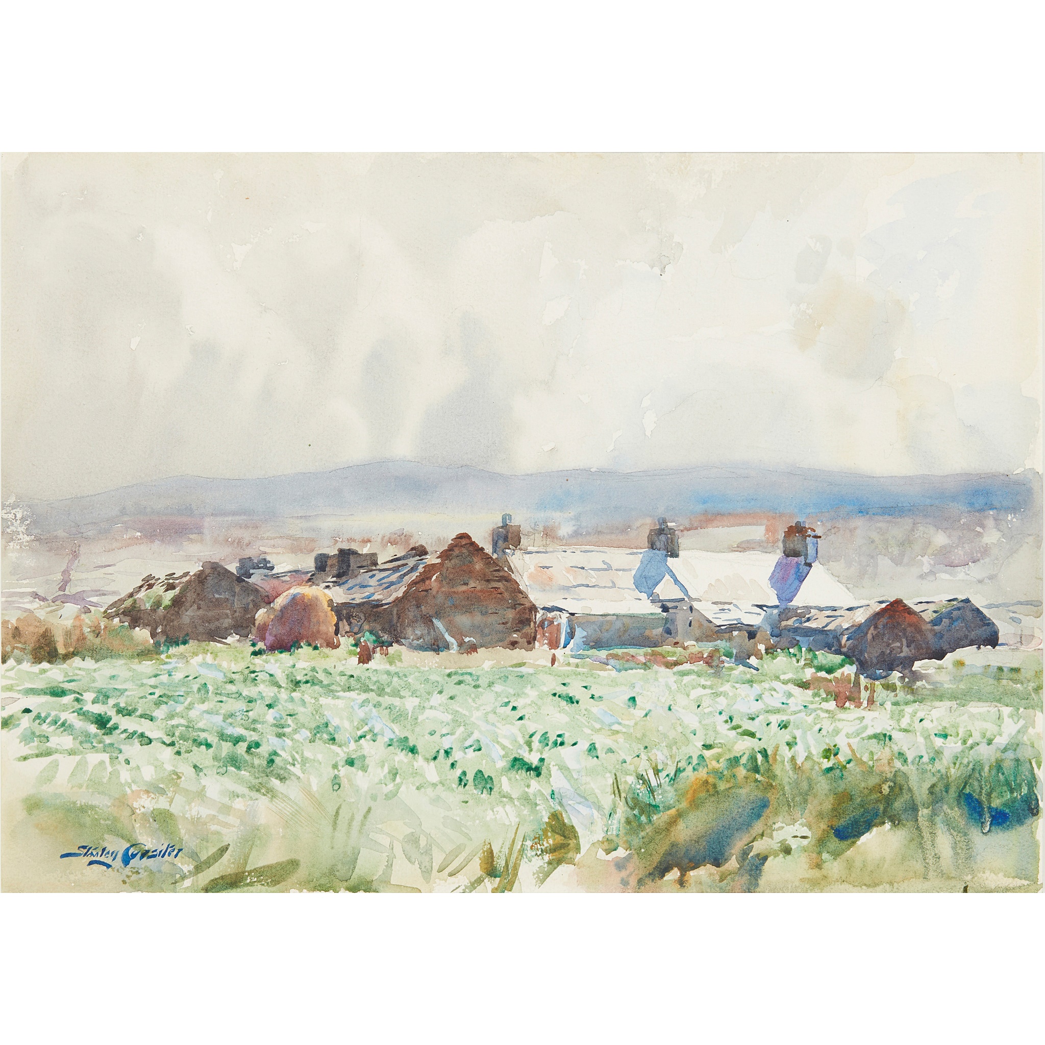 STANLEY CURSITER C.B.E., R.S.A., R.S.A (SCOTTISH 1887-1976)