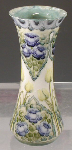A Moorcroft 'Florian Ware' flared vase