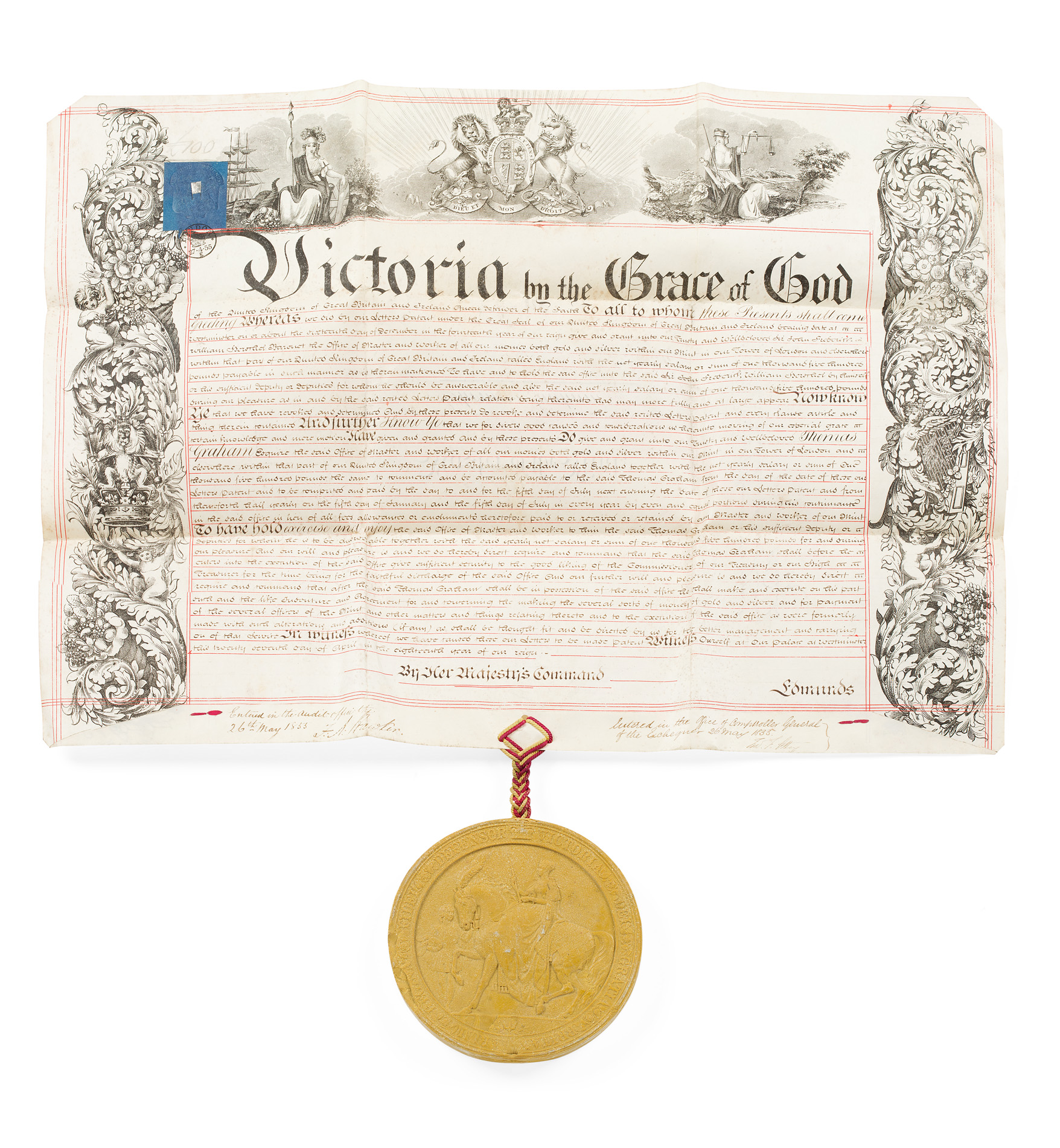 Thomas Graham, Master of the Mint and William Gladstone, a collection