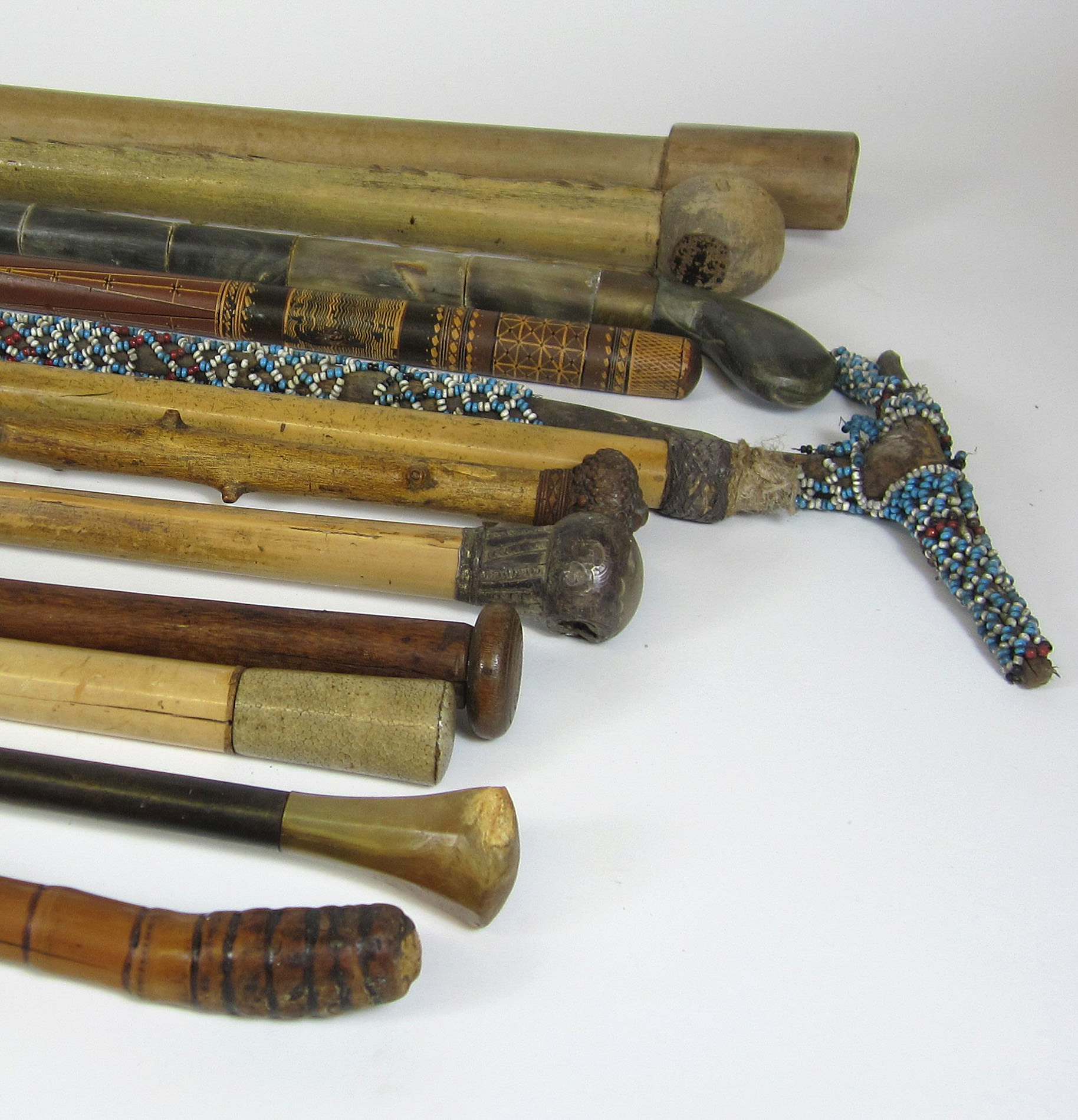 COLLECTION OF WALKING STICKS