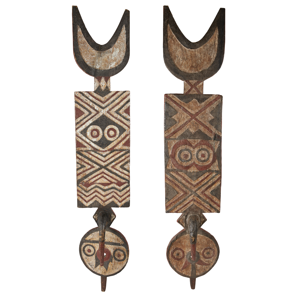 PAIR OF BWA PLANK MASKS