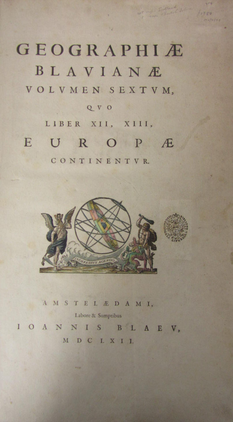 Blaeu, Willem - Blaeu, Jan - Atlas CONTAINS 49 MAPS OF SCOTLAND AND LACKS THE 6 MAPS OF IRELAND