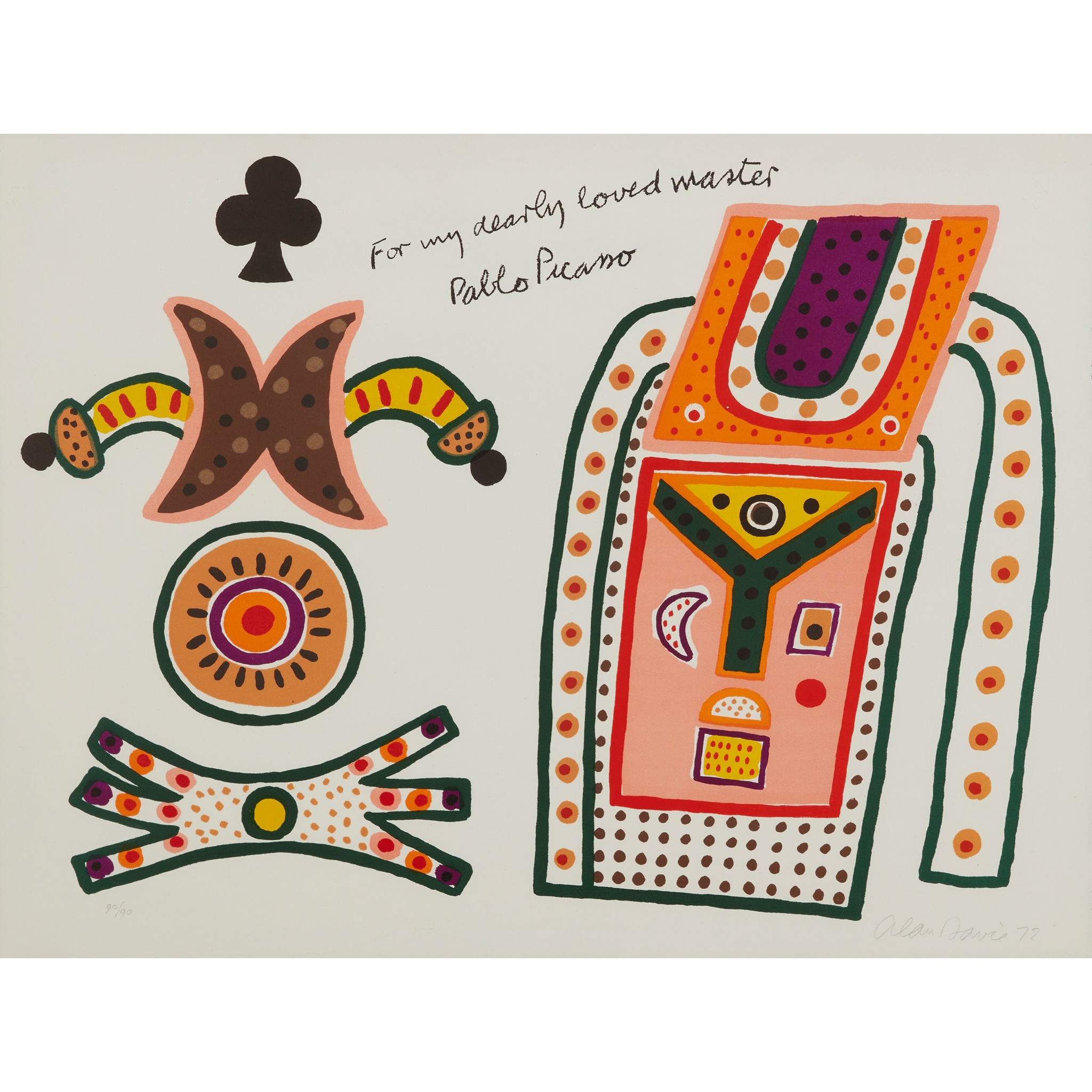 ALAN DAVIE C.B.E., R.A., H.R.S.A. (SCOTTISH 1920-2014)