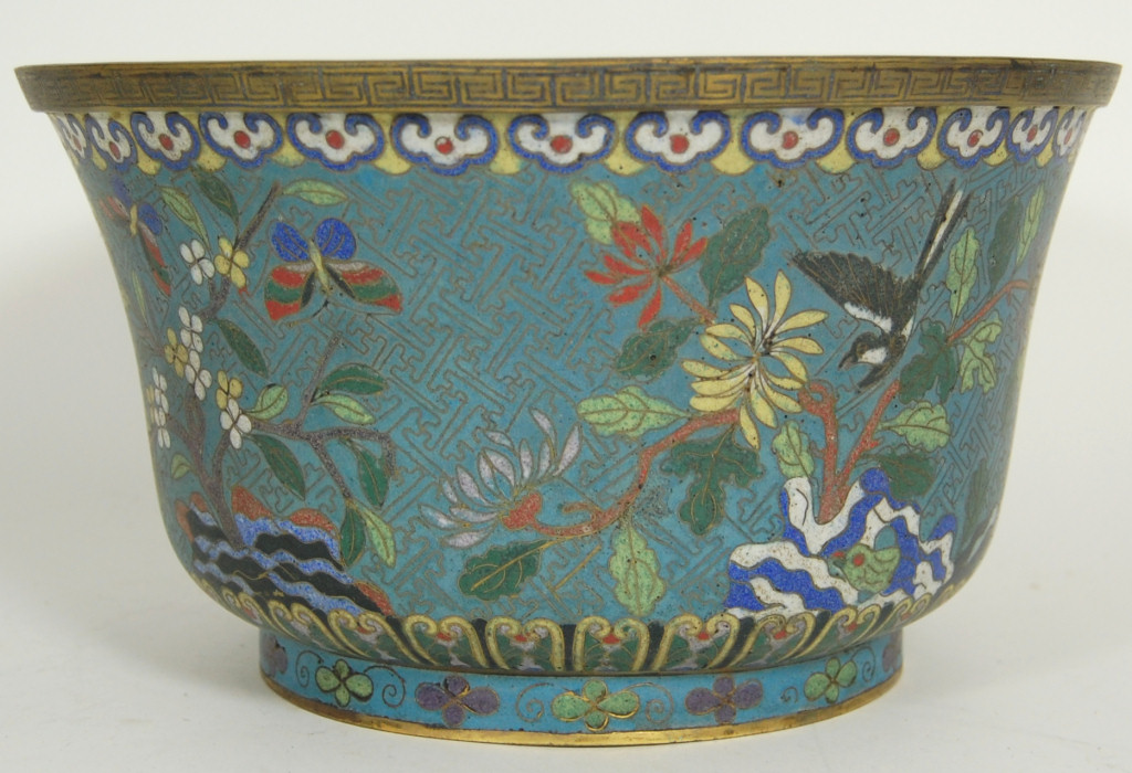 CHINESE CLOISONNE JARDINIERE