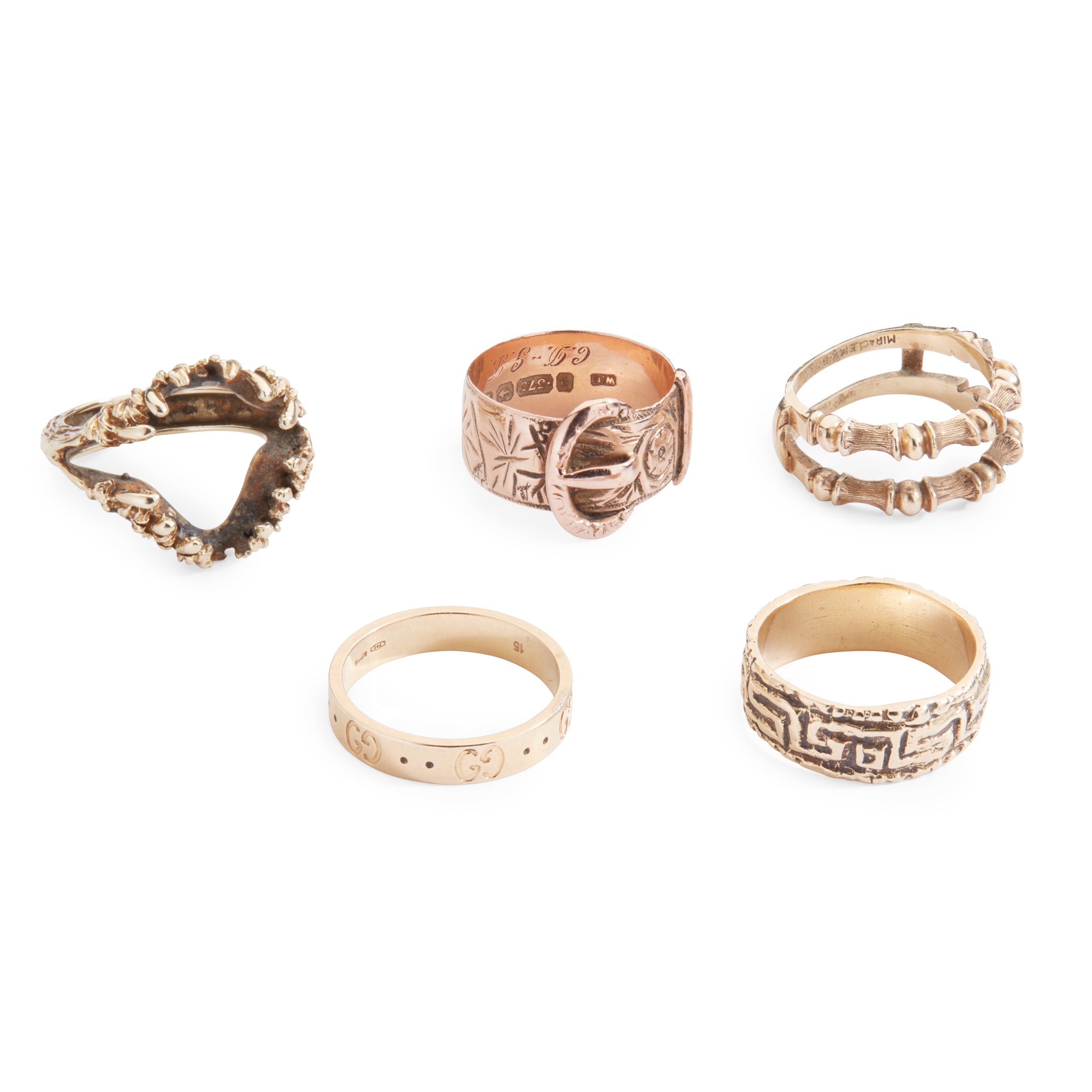 A collection of rings