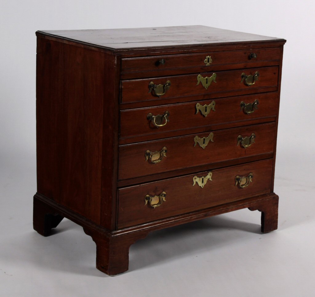 A George III mahogany dressing chest