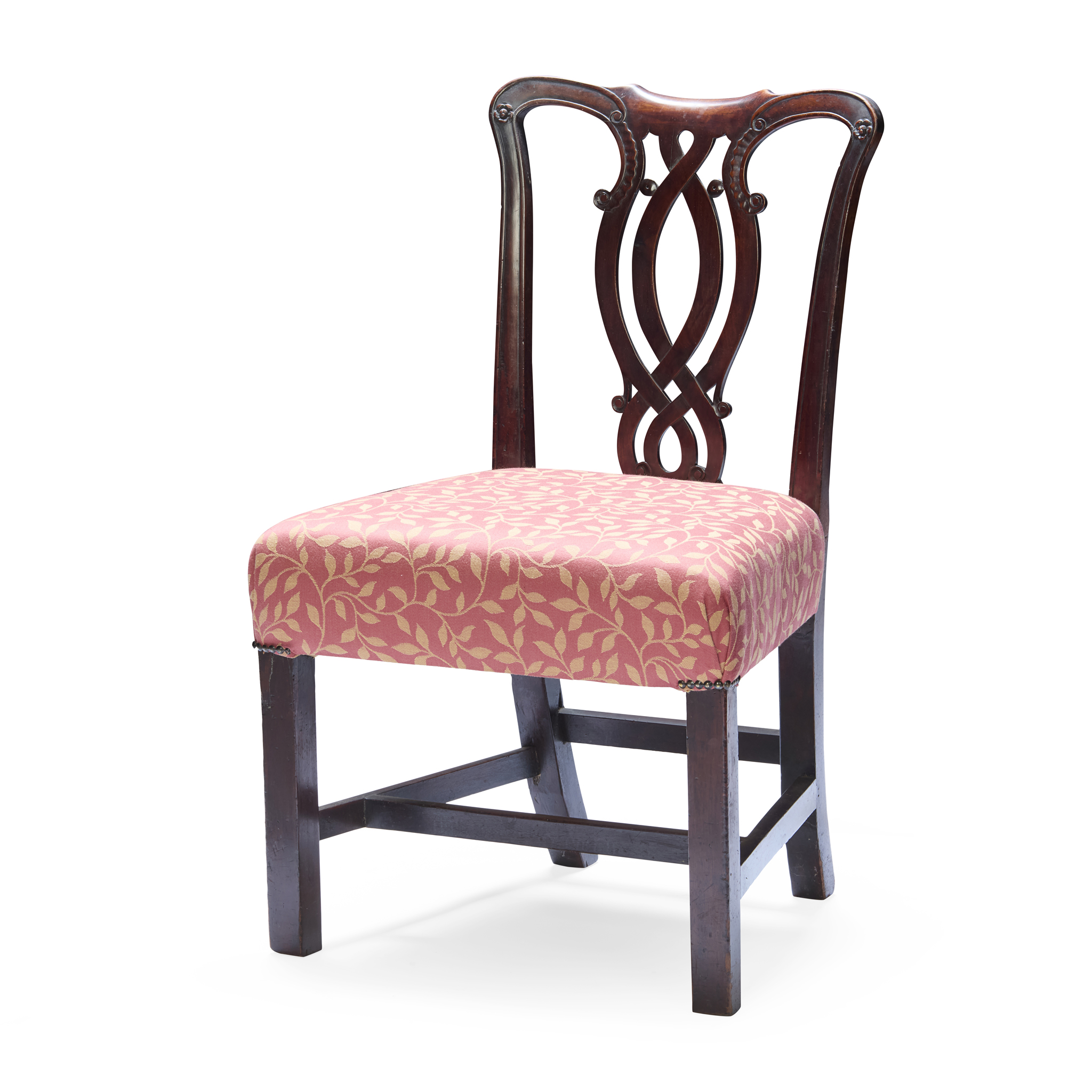 GEORGE III MAHOGANY SIDE CHAIR