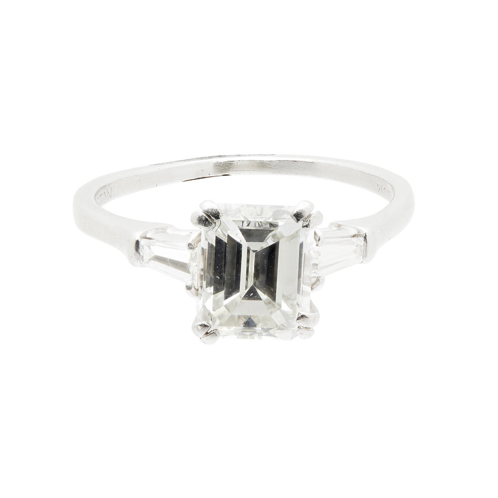 A single stone diamond ring