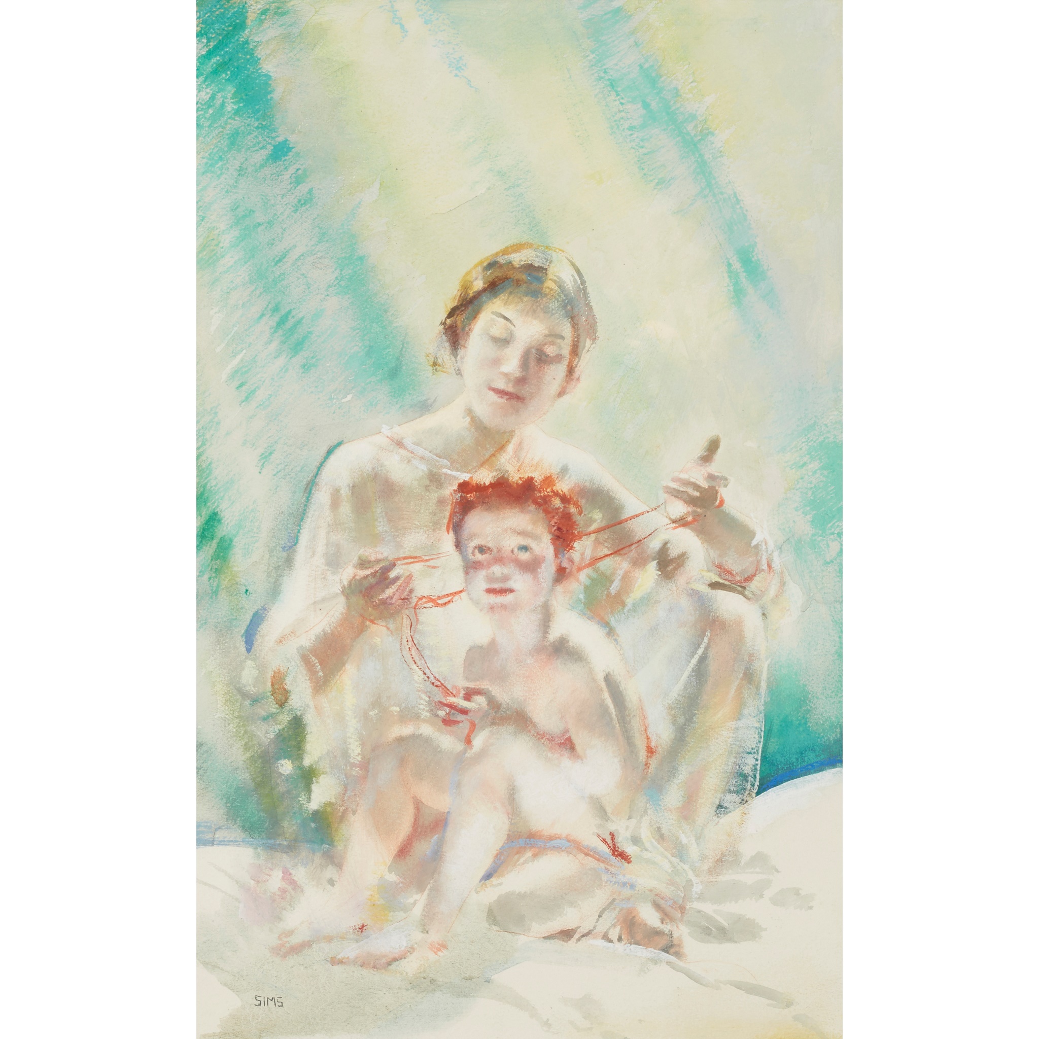 CHARLES SIMS R.A. (BRITISH 1873-1928)